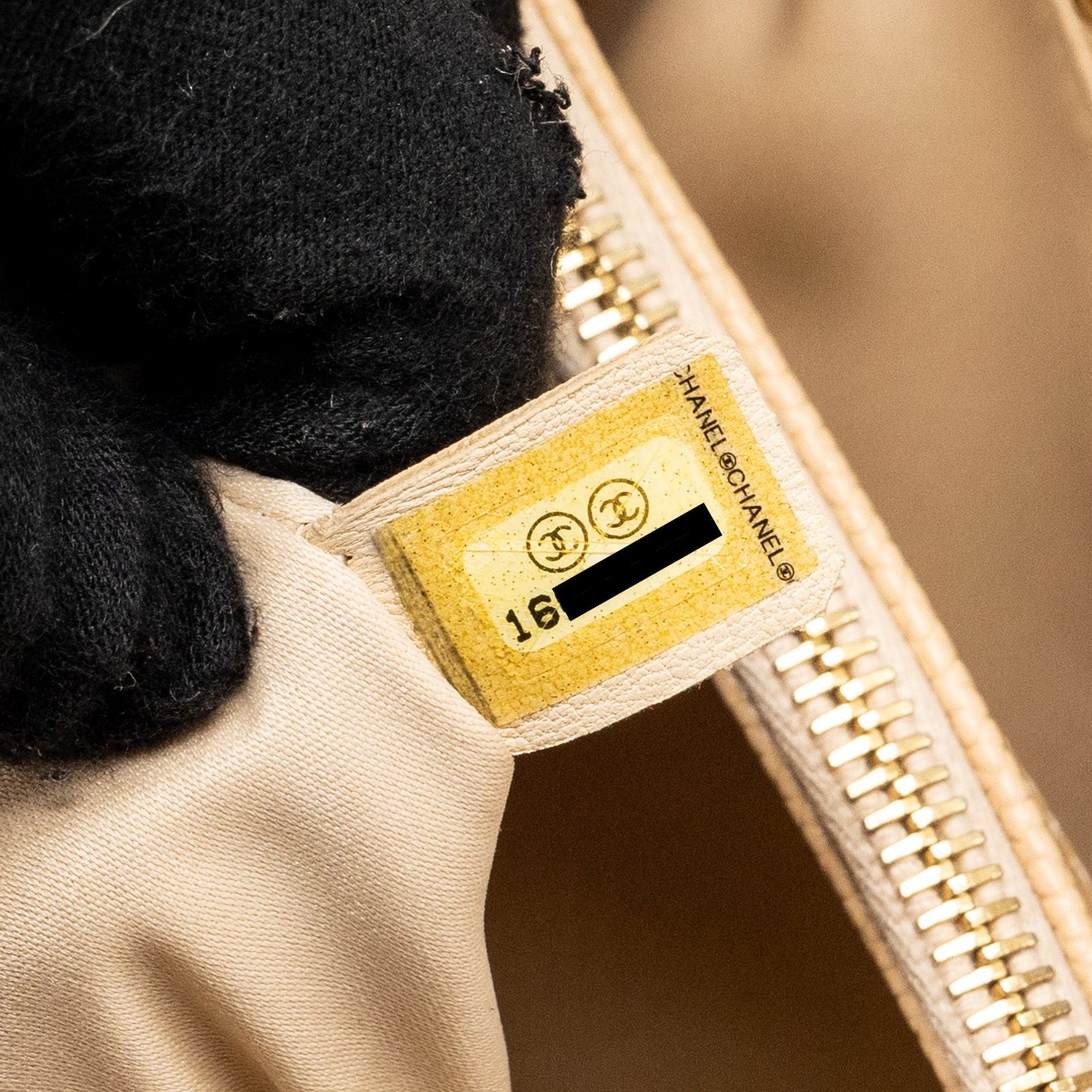 Chanel Grand Shopping Tote Caviar Beige