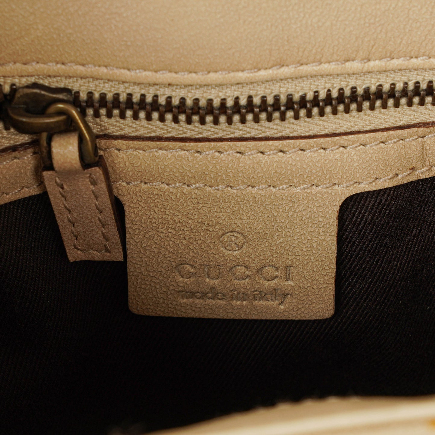 Gucci GG Canvas Beige Shoulder Bag