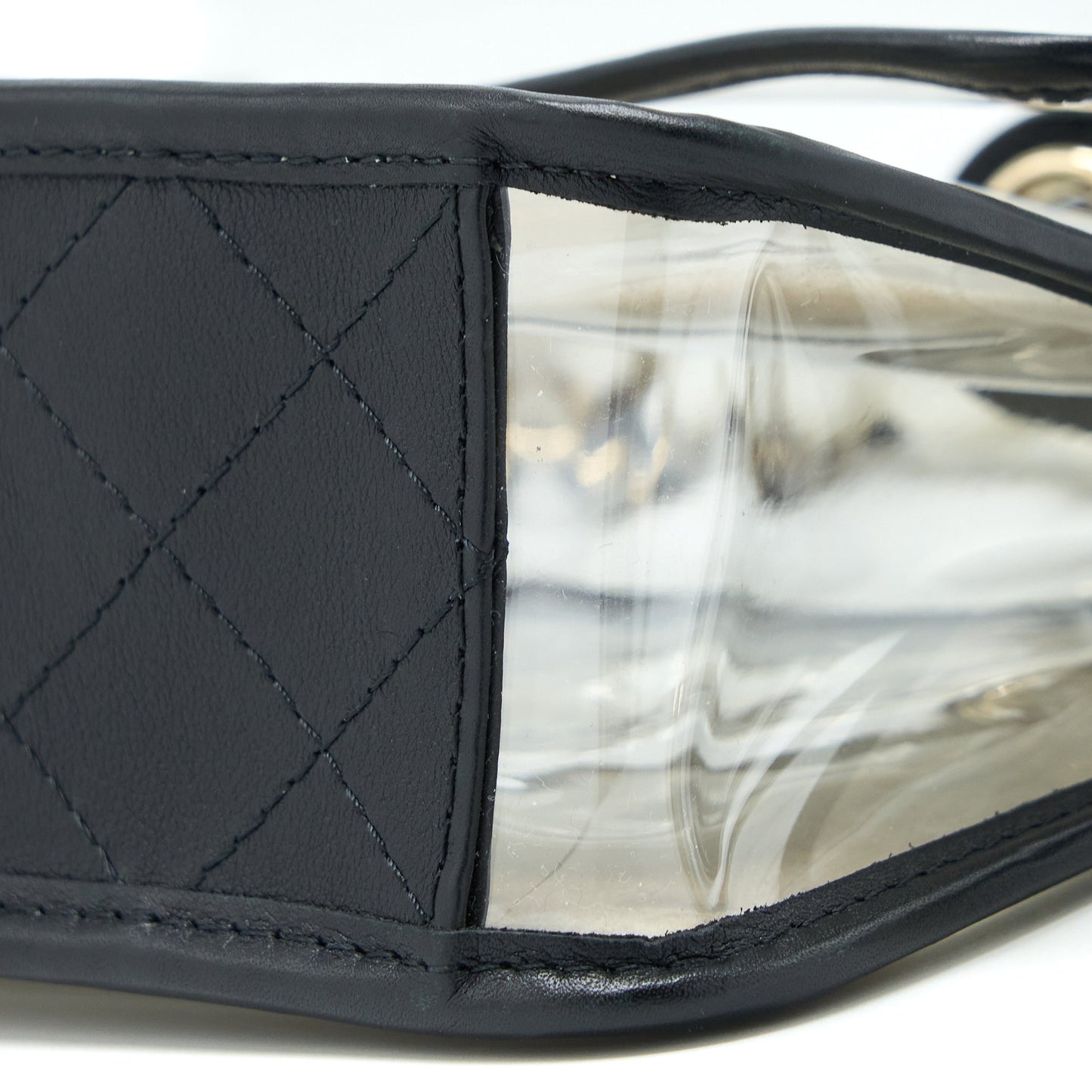 Chanel Sand By The Sea Flap Bag PVC/ Lambskin L