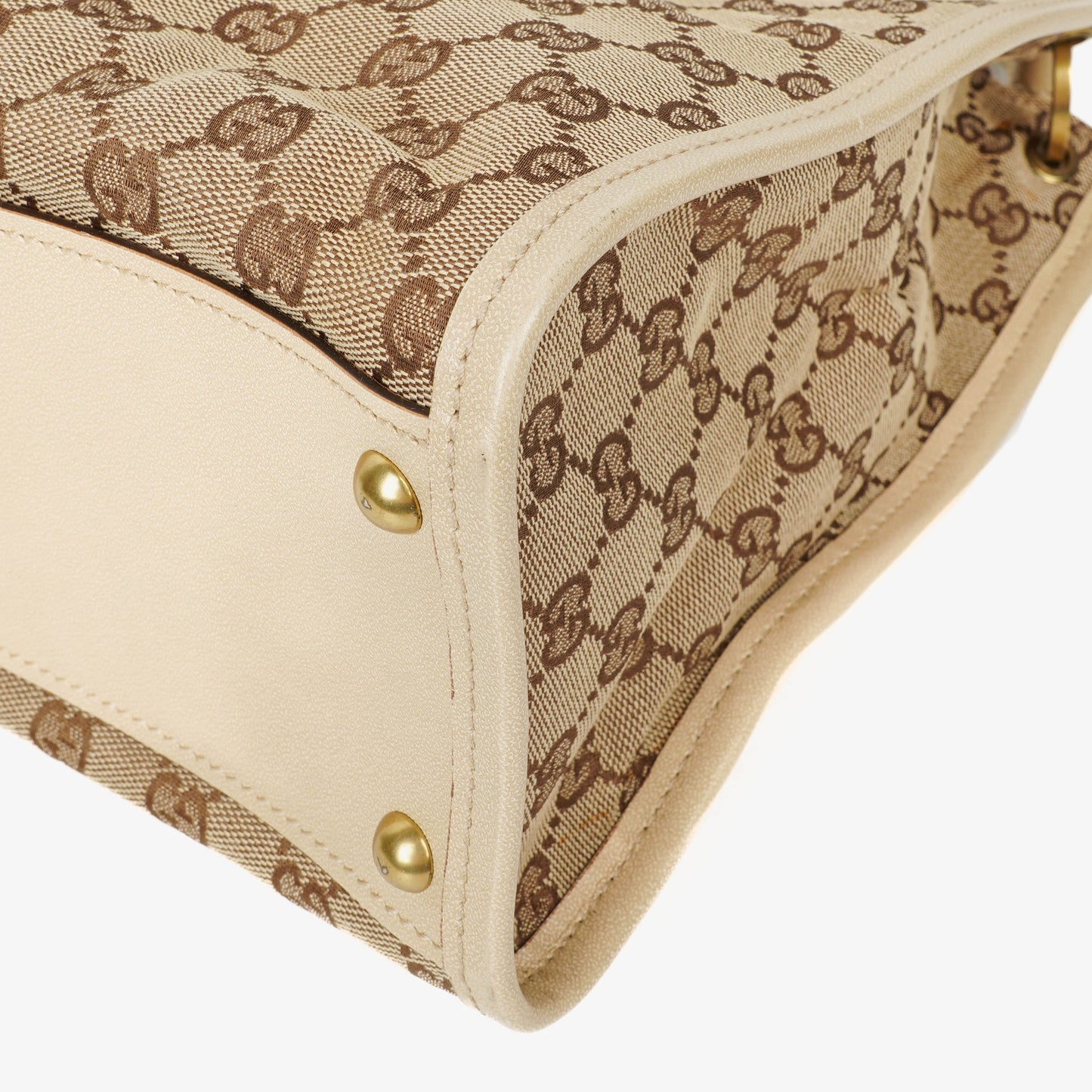 Gucci GG Canvas Beige Shoulder Bag
