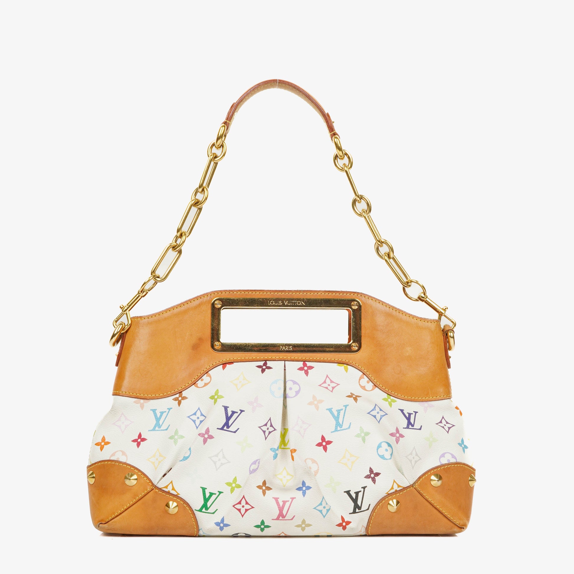 Louis Vuitton x Takashi Murakami Monogram Multicolor Judy MM Bag