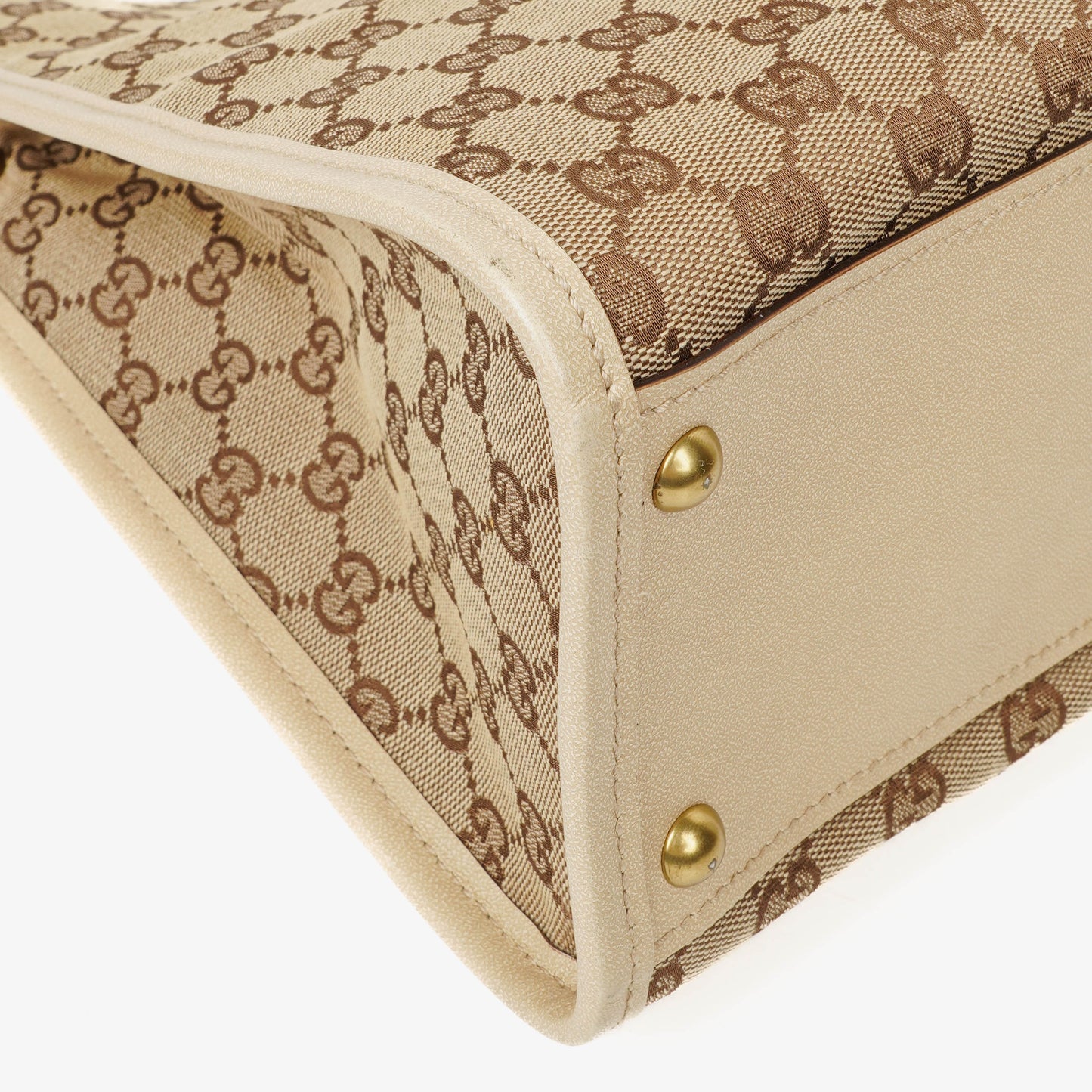 Gucci GG Canvas Beige Shoulder Bag