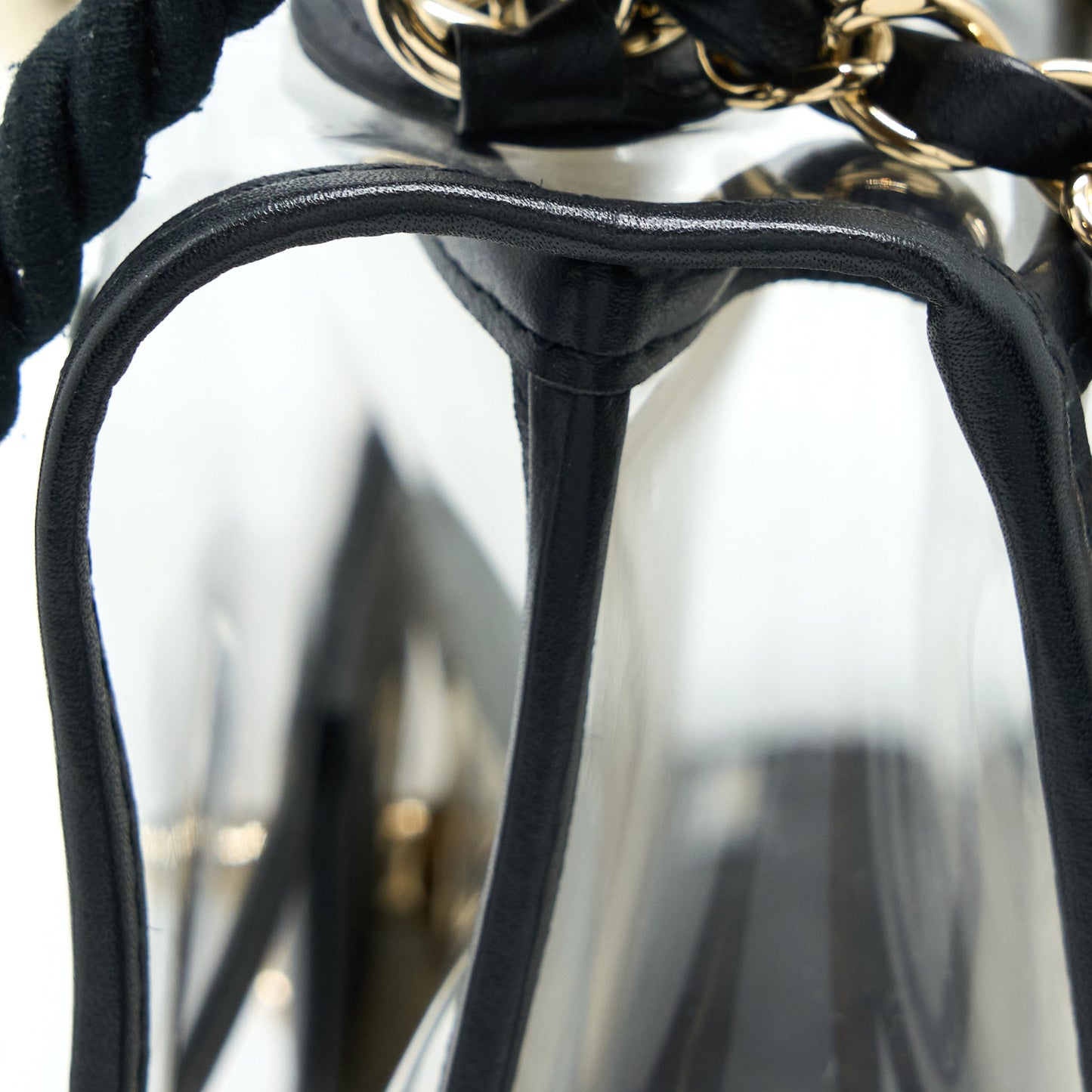 Chanel Sand By The Sea Flap Bag PVC/ Lambskin L