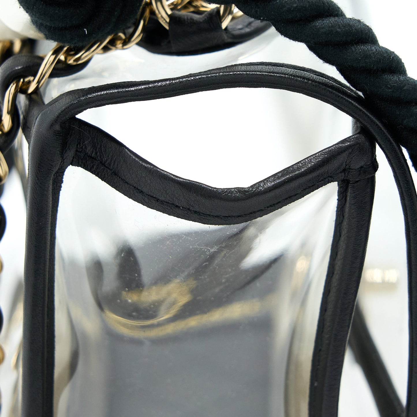 Chanel Sand By The Sea Flap Bag PVC/ Lambskin L