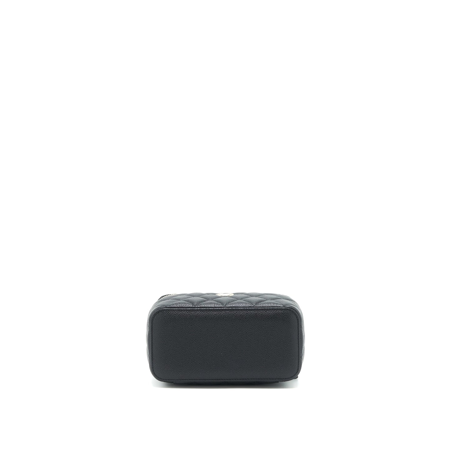 Chanel 22P Long Vanity With Logo On Chain Caviar Black L