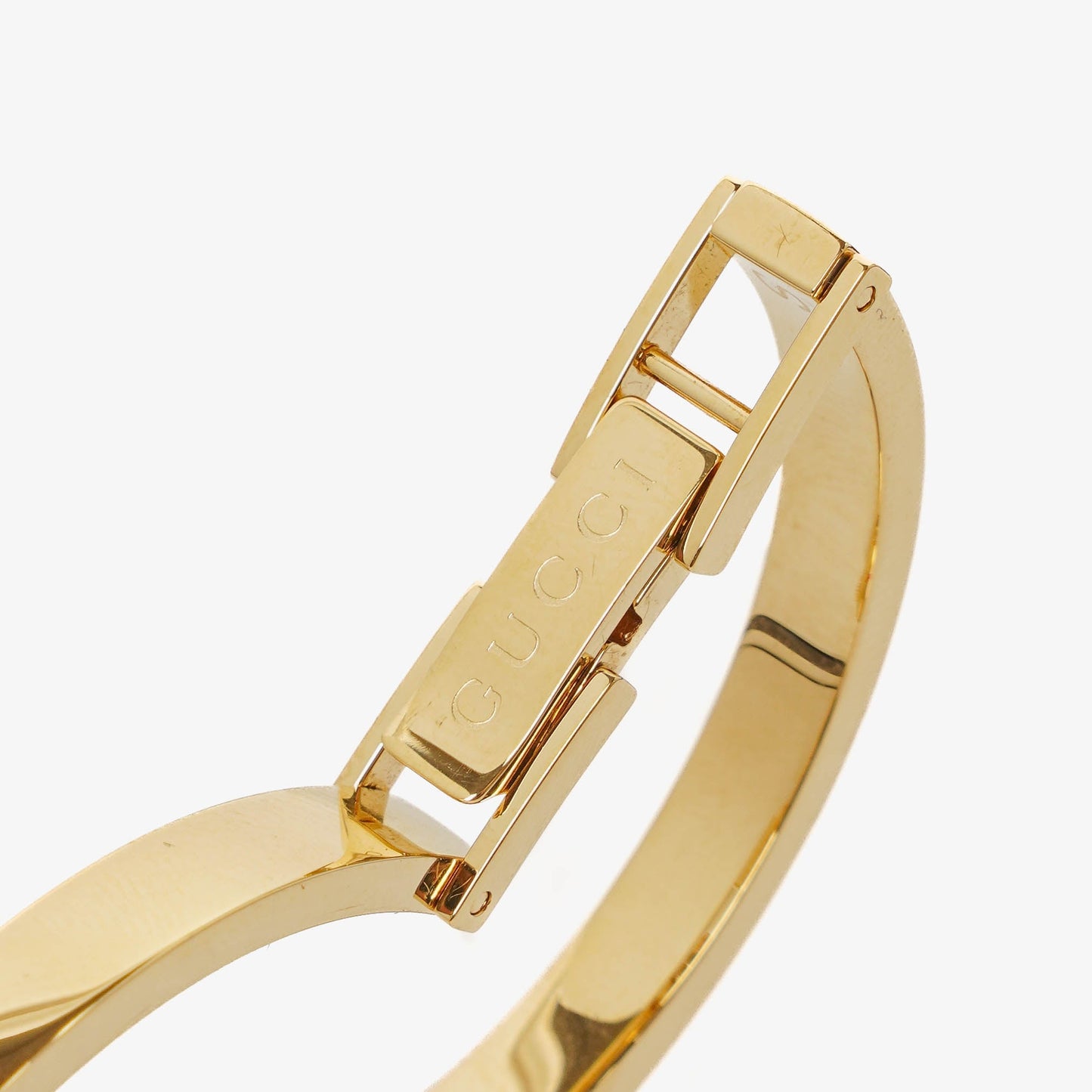 Gucci 105 Gold-PlatedStainless Steel Womans Watch