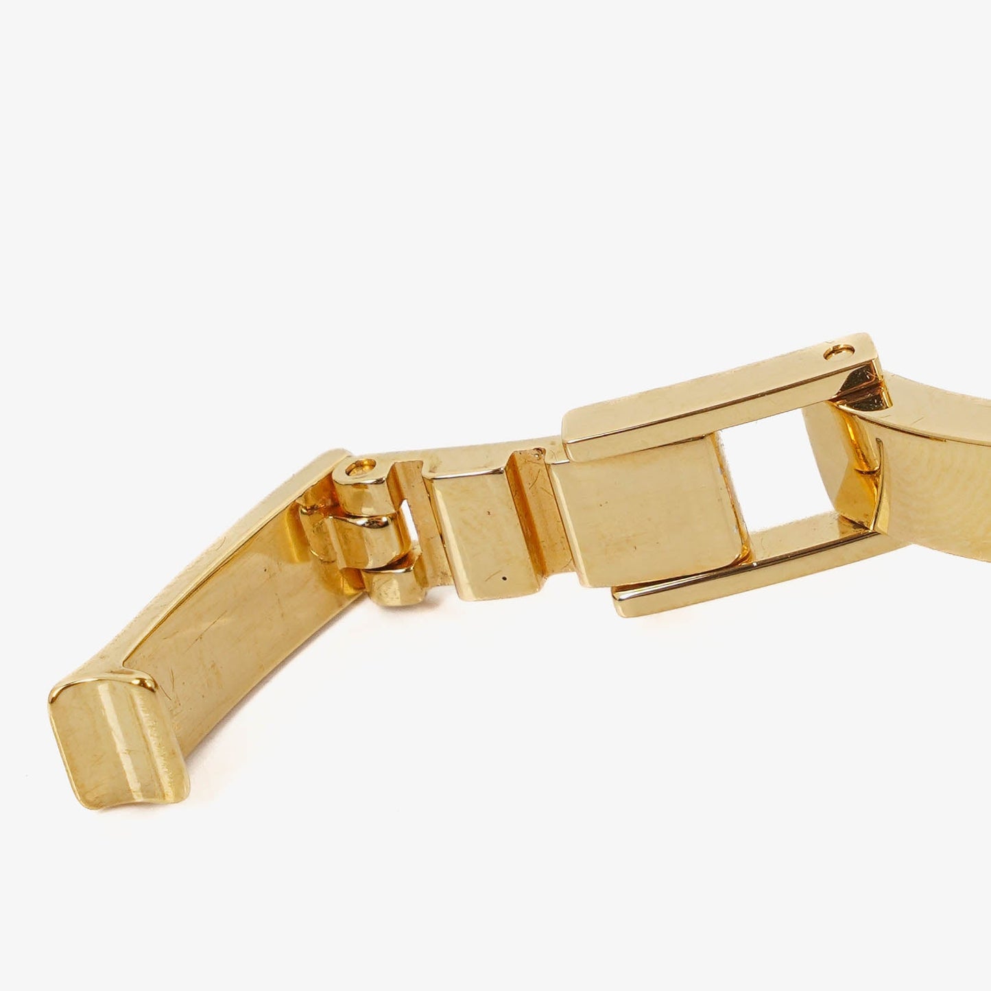 Gucci 105 Gold-PlatedStainless Steel Womans Watch