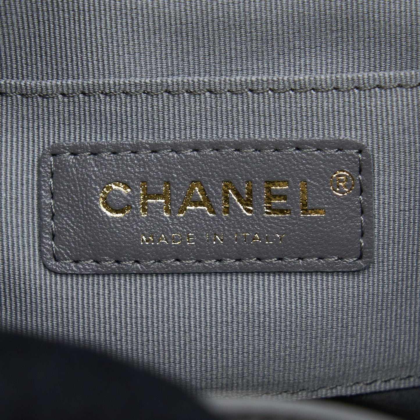 Chanel 22A Duma Backpack Lambskin Dark Grey L
