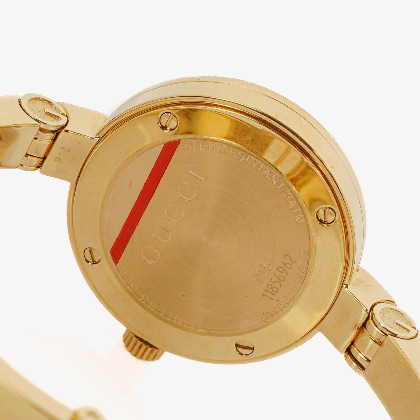 Gucci 105 Gold-PlatedStainless Steel Womans Watch