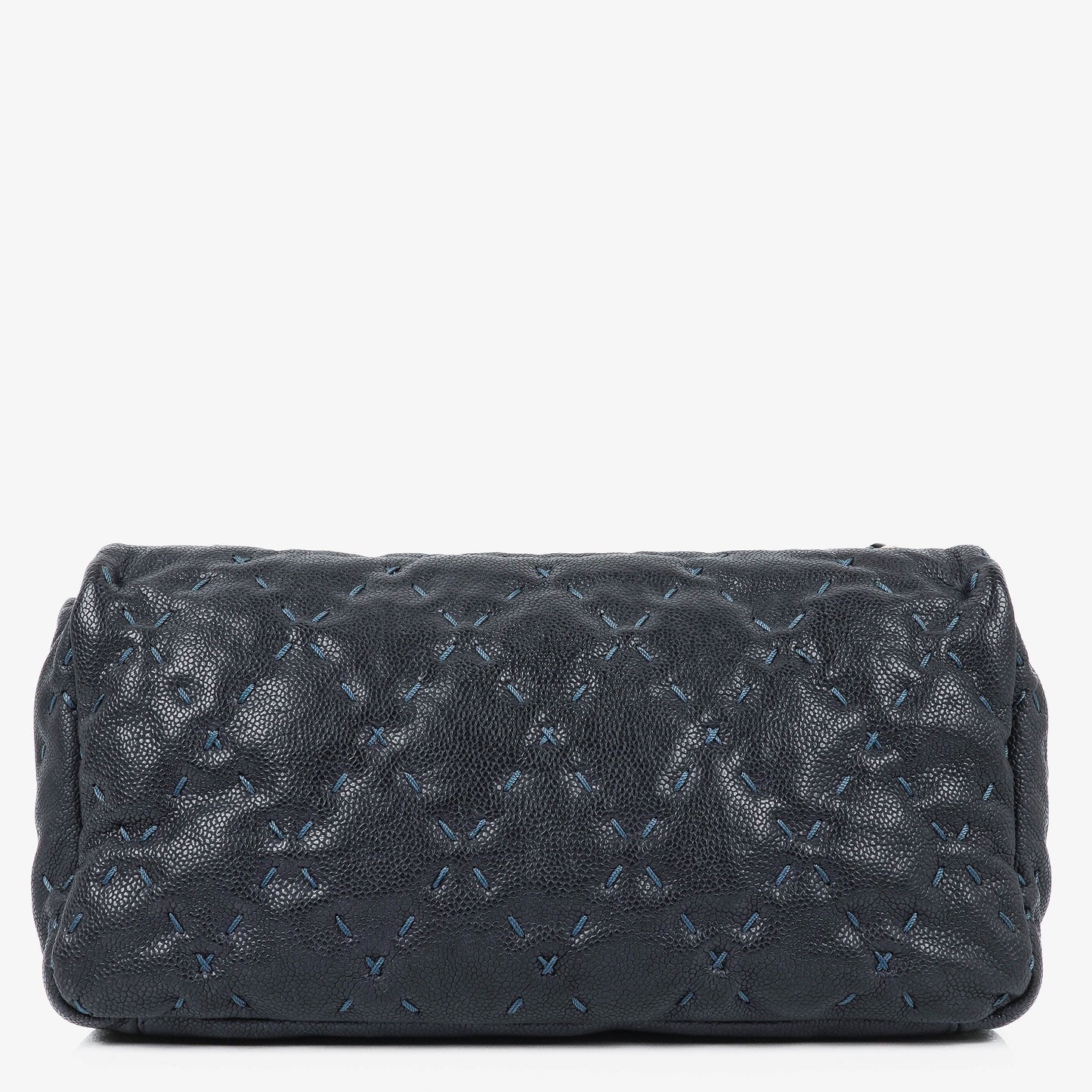 Chanel Wild Stitch Navy Caviar Single Flap