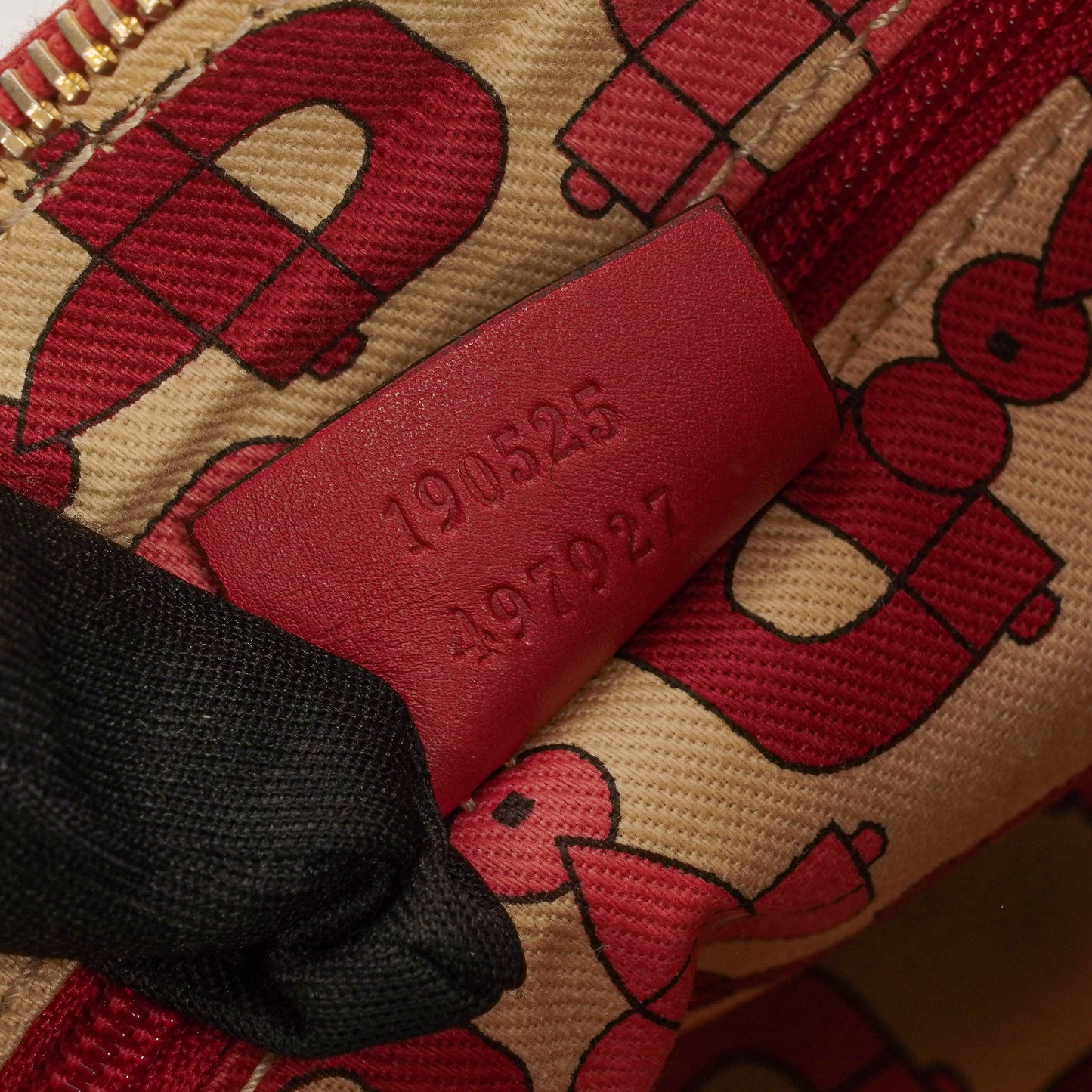 Gucci D Gold Ring Leather Hobo Bag