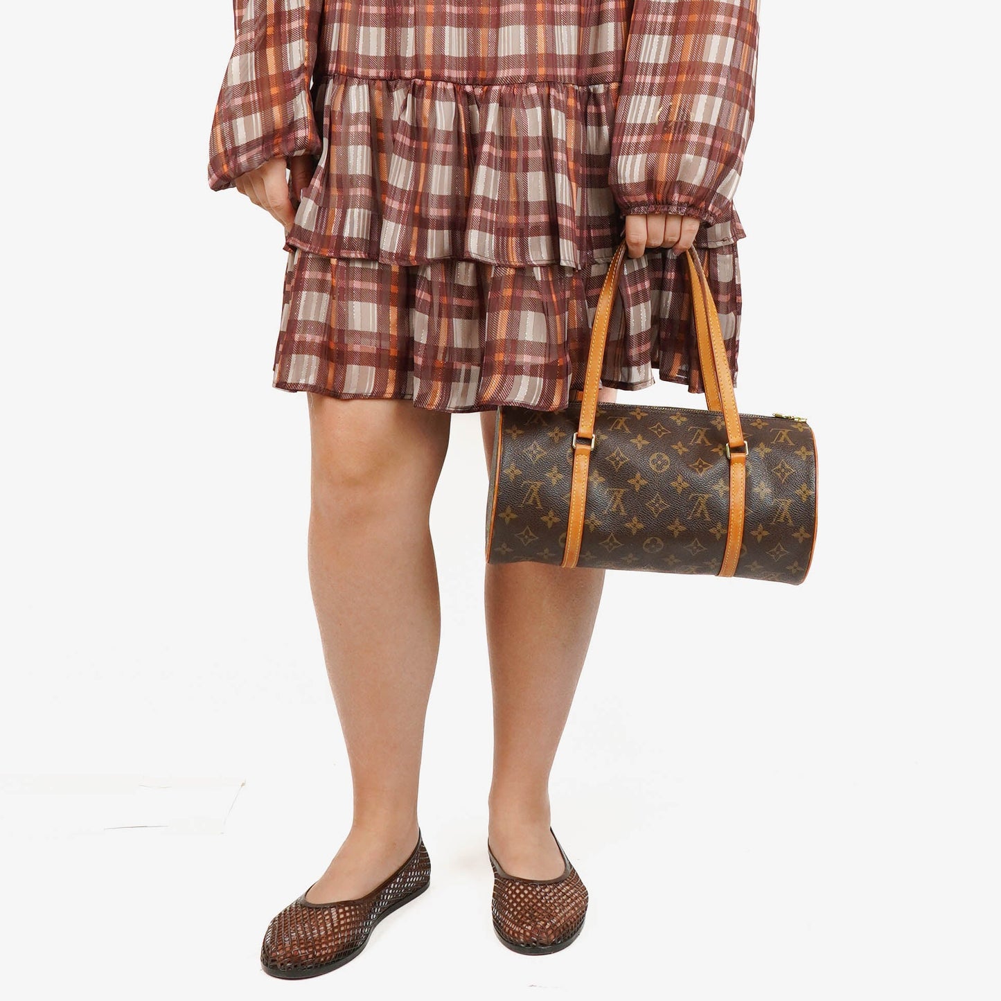 Louis Vuitton Papillon 30  Monogram Canvas Handbag