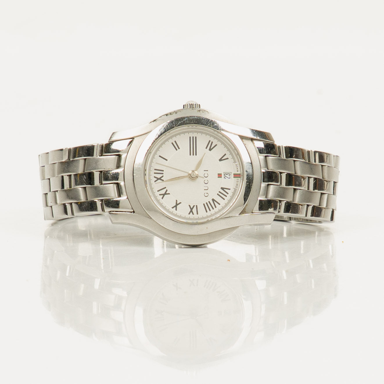 Gucci 5500L Classic Stainless Steel Women's Watch