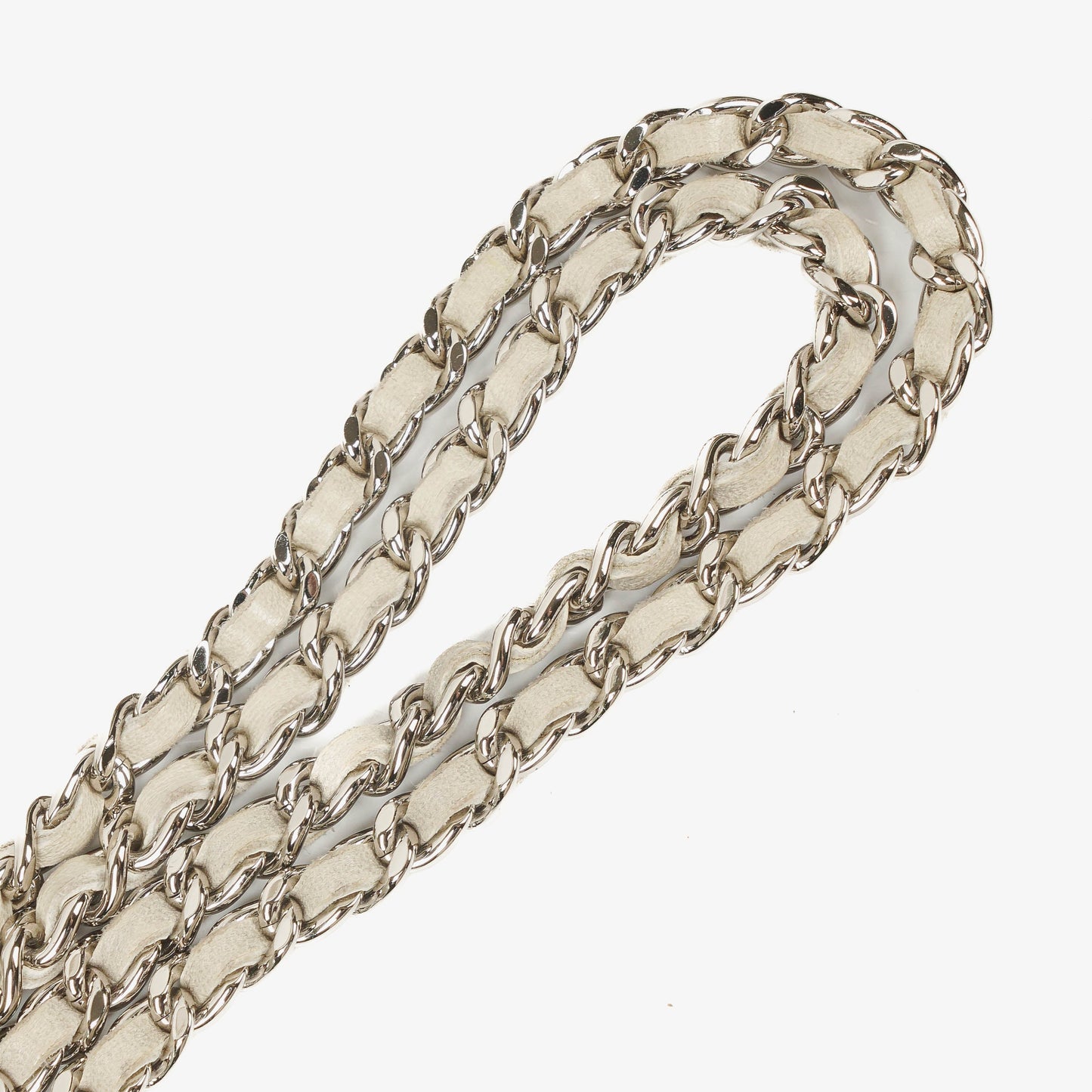 Chanel East West Quilted Leather Flap Bag With Silver-Tone Hardware