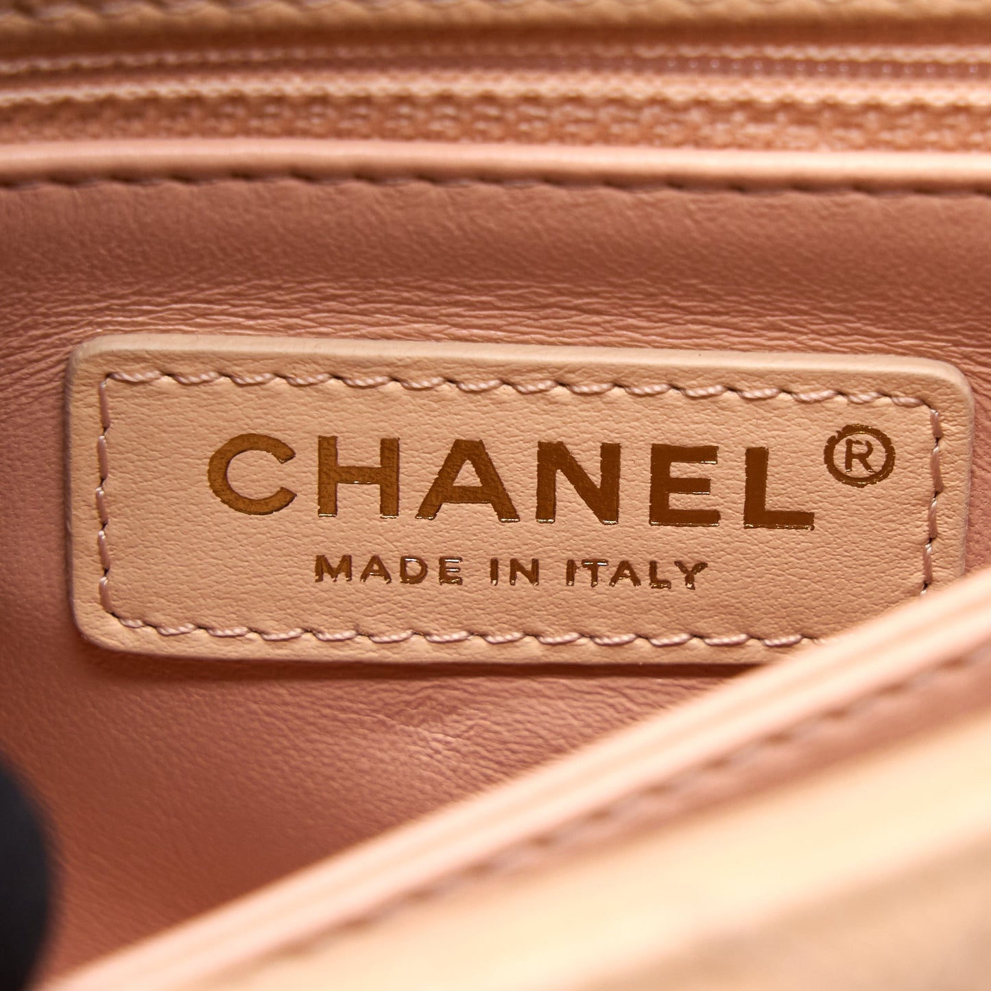 Chanel Small Coco Handle Caviar Light Pink L