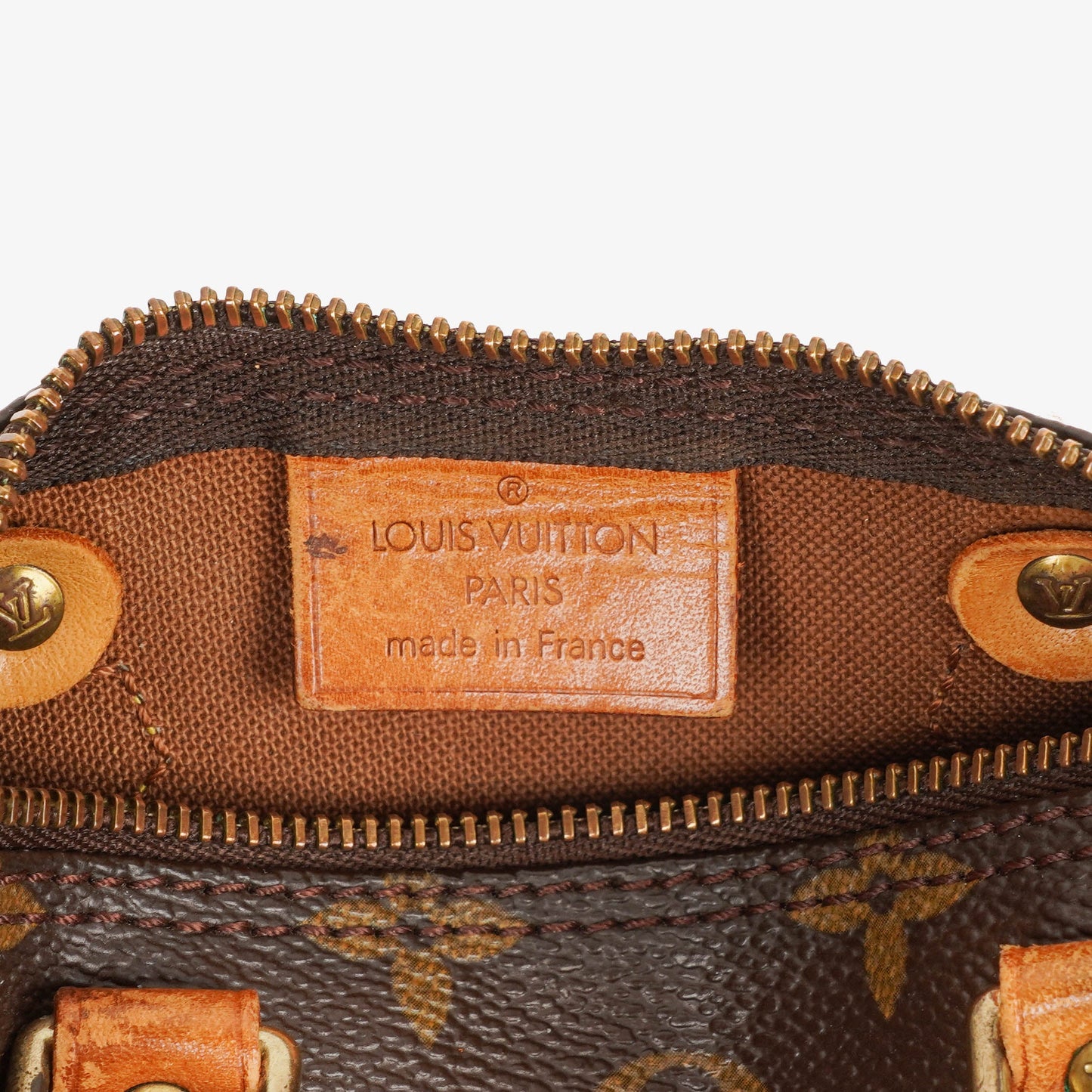 Louis Vuitton Nano  Monogram Canvas Mini Bag