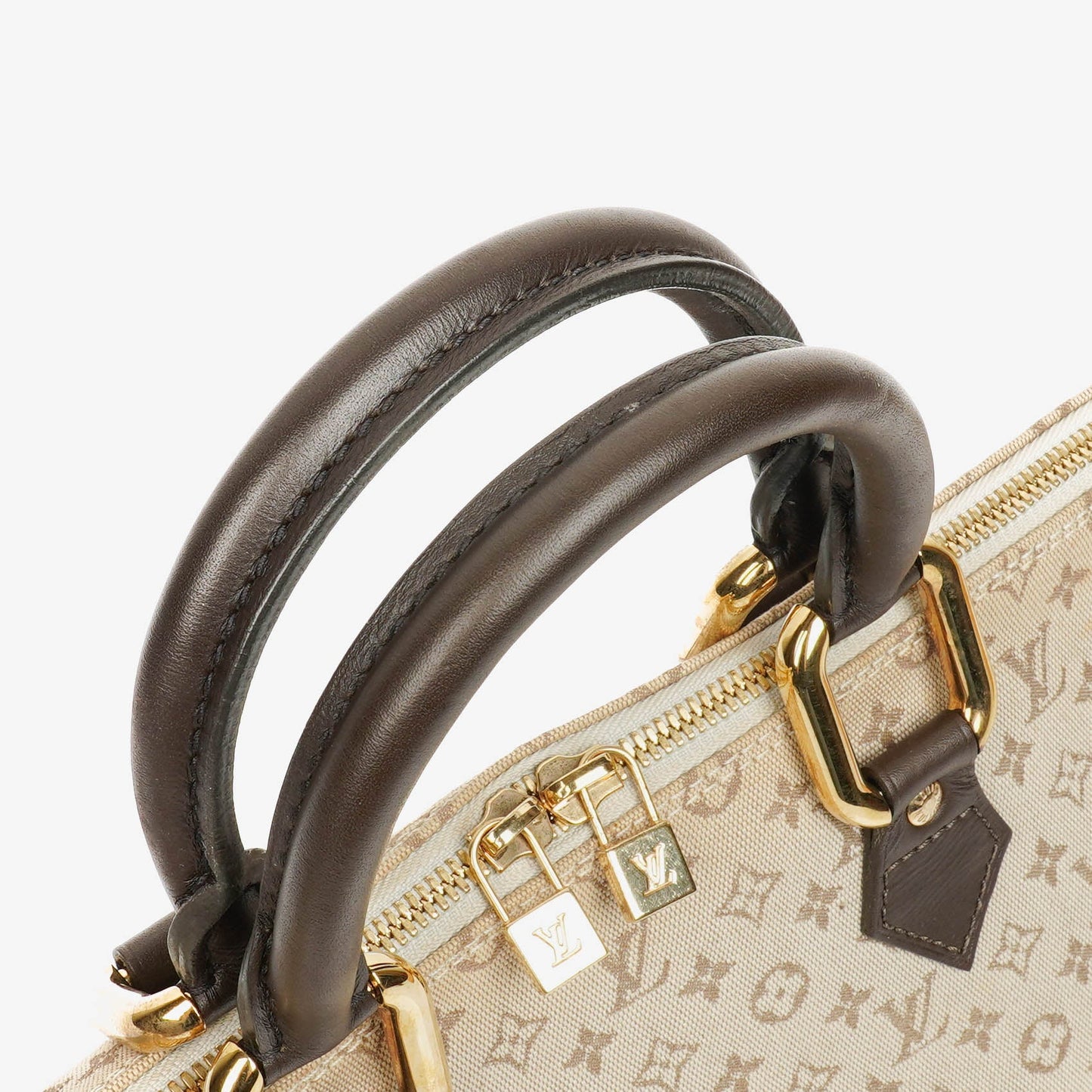 Louis Vuitton Monogram Mini Lin Alma Long Handbag