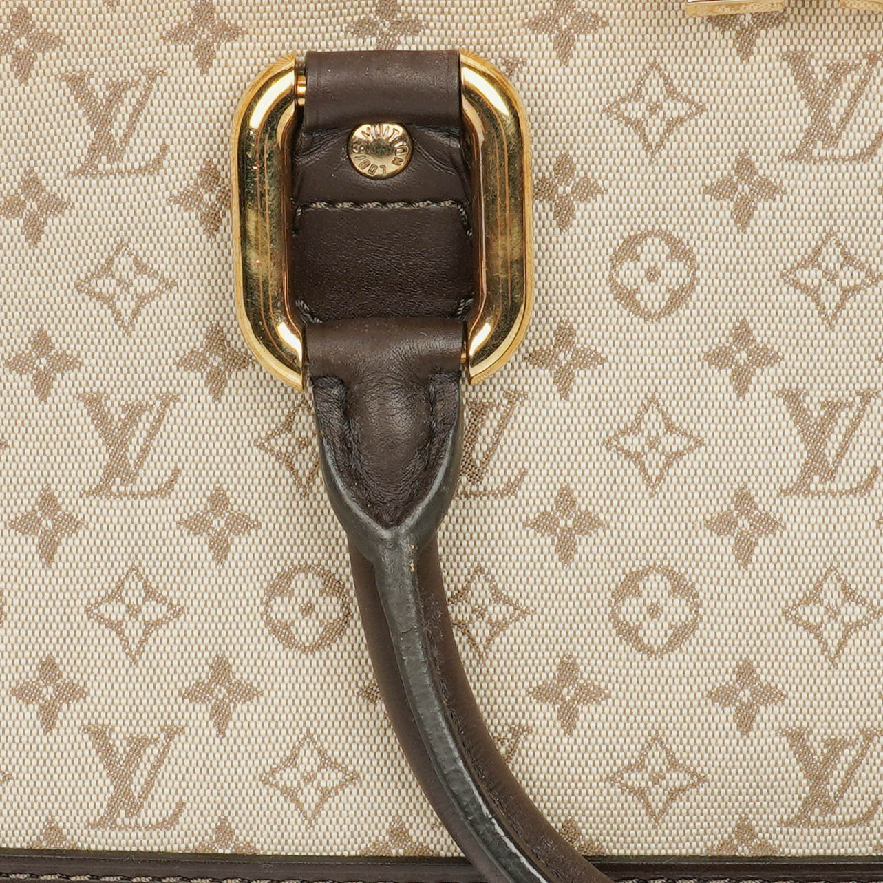 Louis Vuitton Monogram Mini Lin Alma Long Handbag