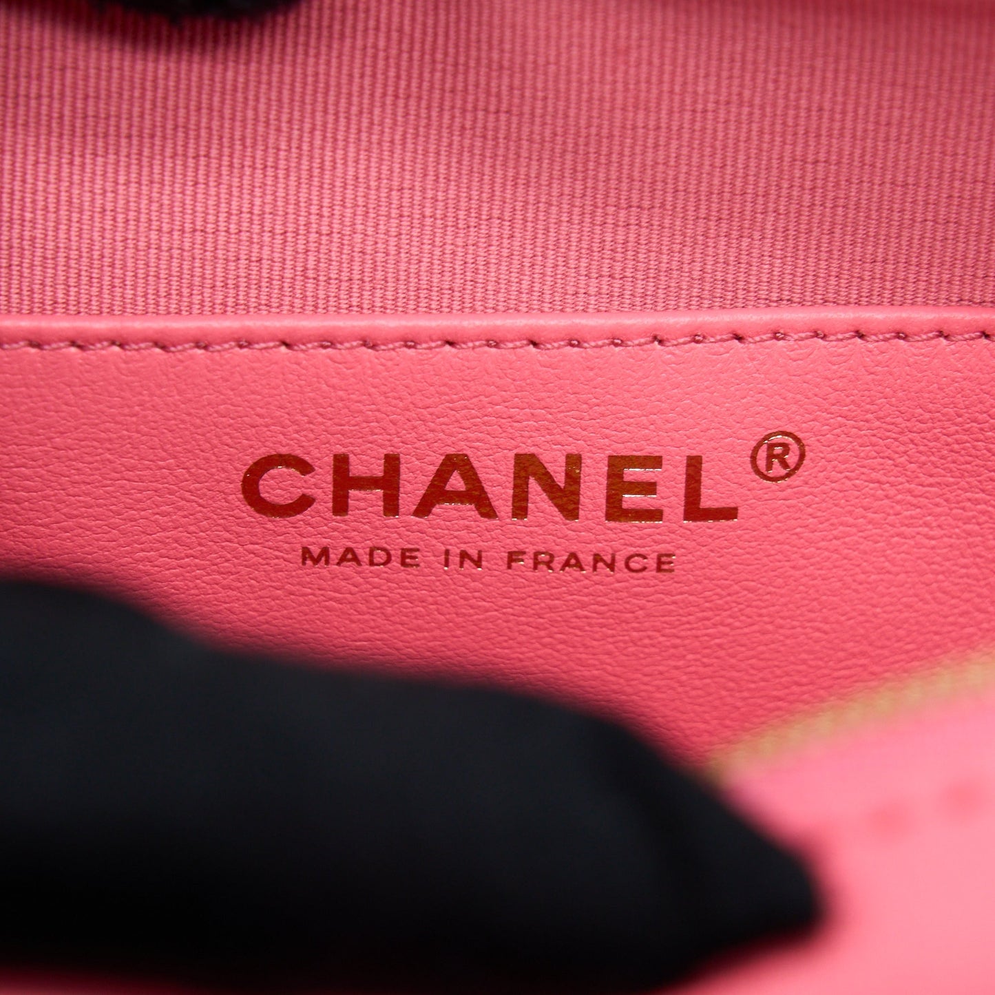 Chanel 22S Heart Bag Lambskin Pink L