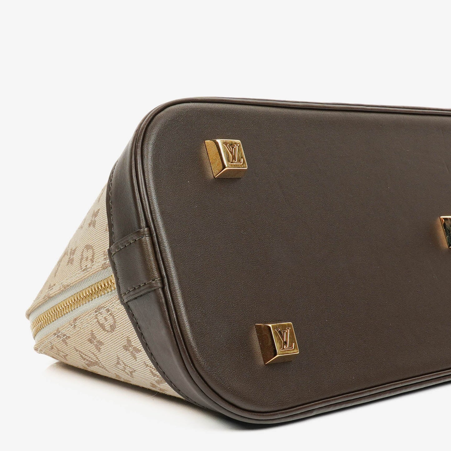 Louis Vuitton Monogram Mini Lin Alma Long Handbag