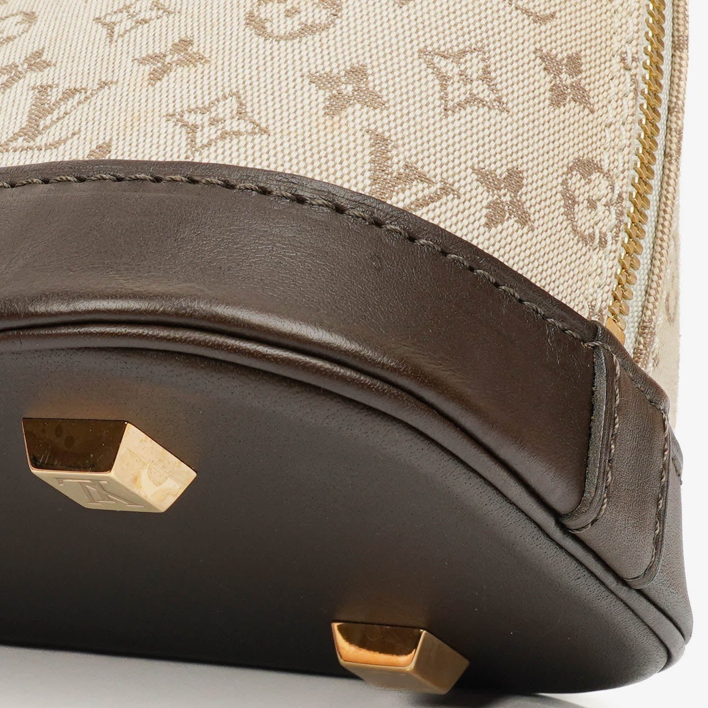 Louis Vuitton Monogram Mini Lin Alma Long Handbag