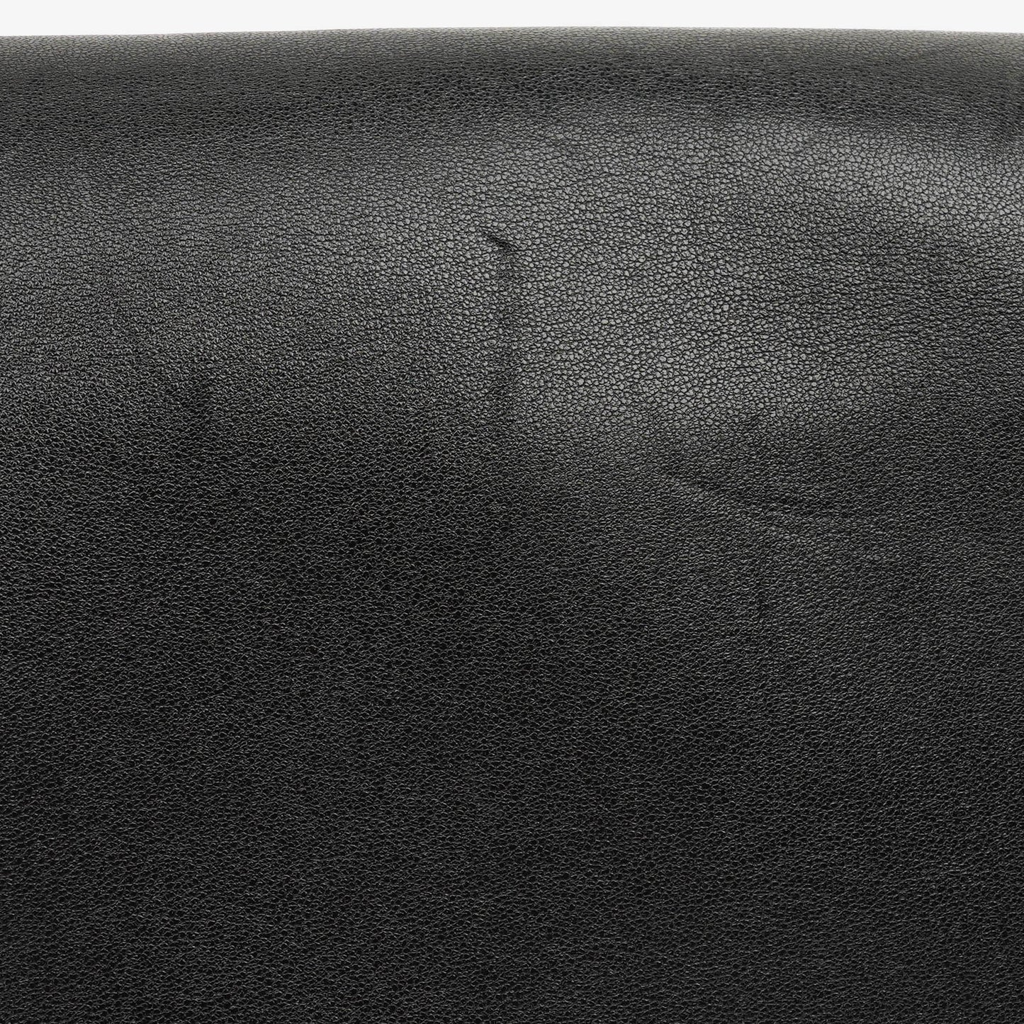 Gucci Black And White Leather/Shearling Horsebit 1955 Shoulder Bag