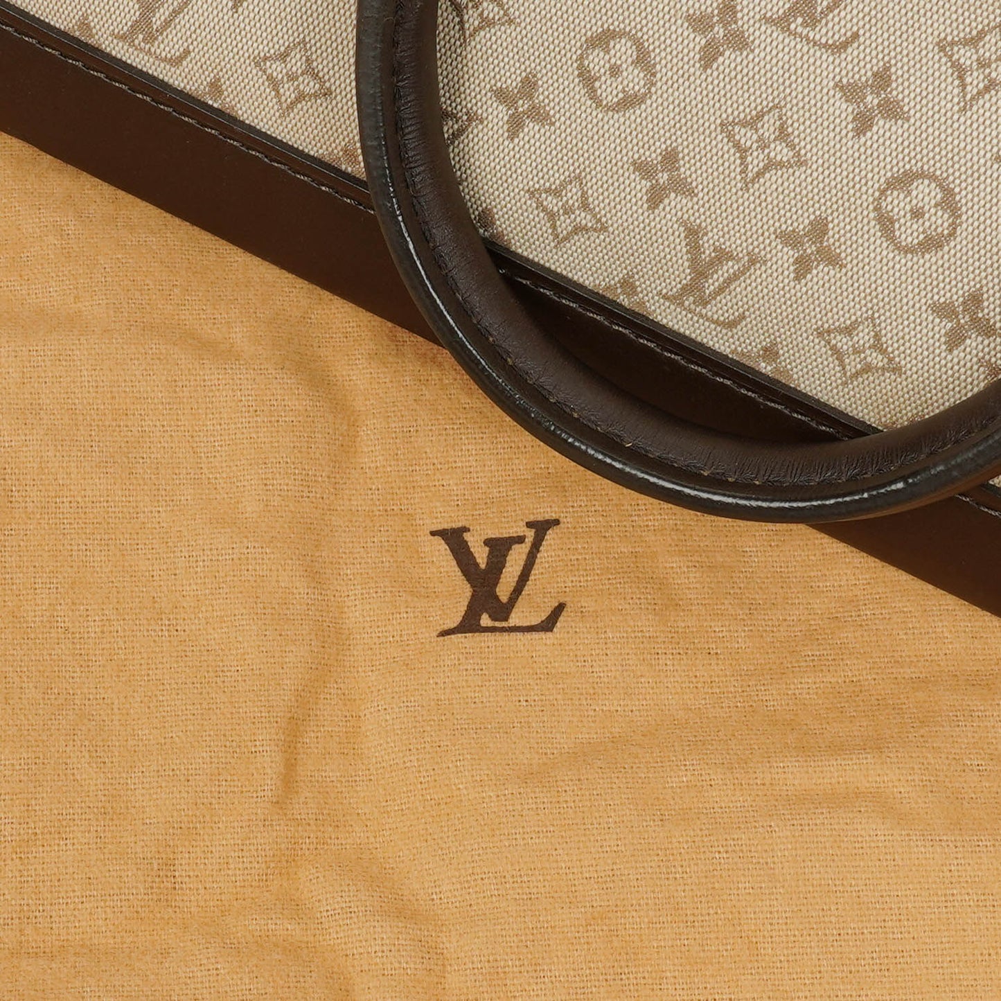 Louis Vuitton Monogram Mini Lin Alma Long Handbag