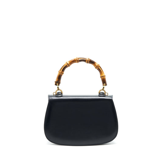 Gucci   Bamboo Small Top Handle Bag Black