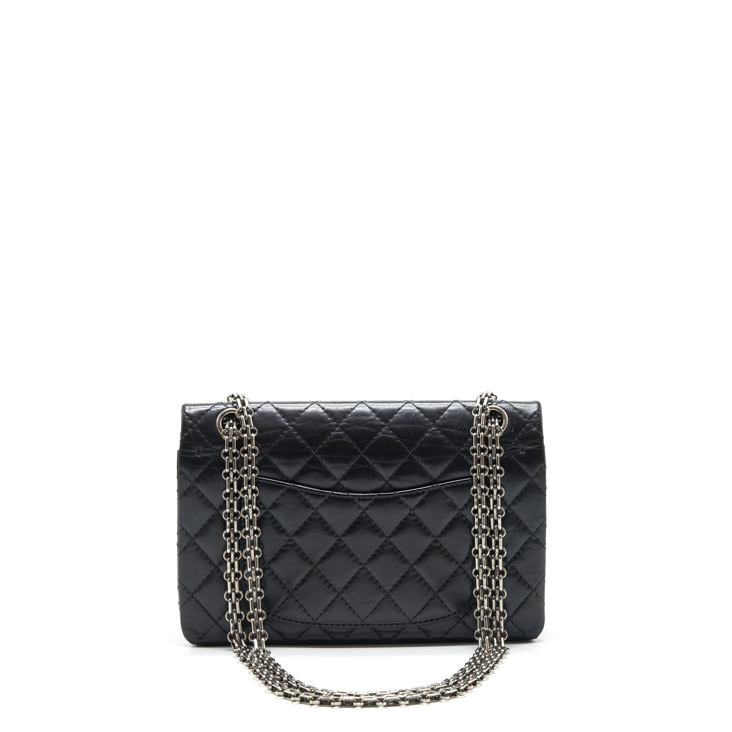 Chanel Reissue 2.55 double flap Bag Calfskin black