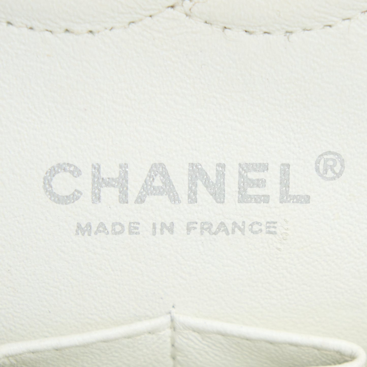 Chanel Medium Classic Flap Caviar White