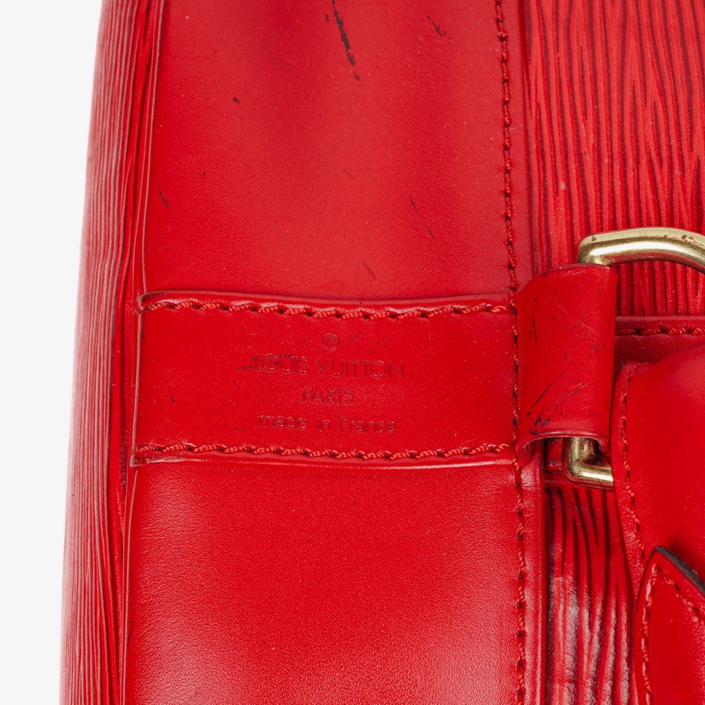 Louis Vuitton Randonnee PM EPI Red Canvas Backpack