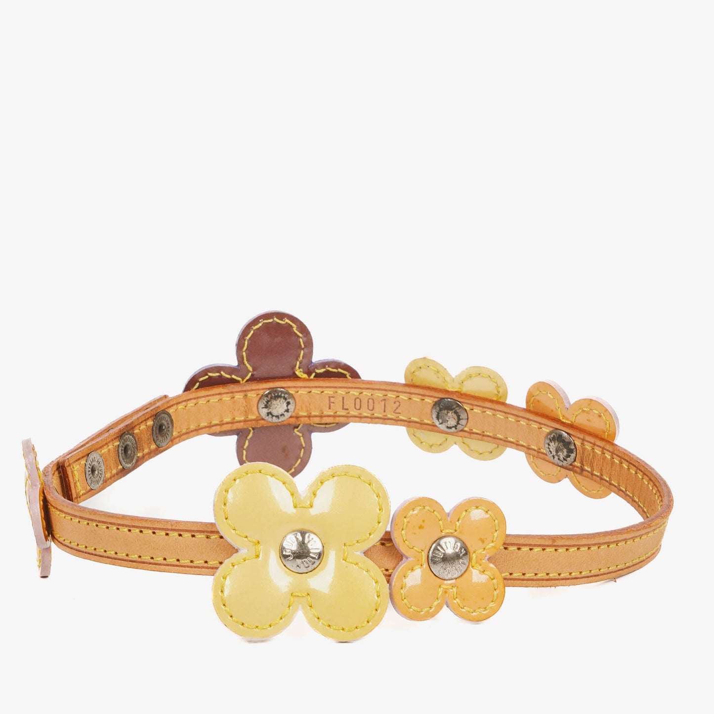 Louis Vuitton Monogram Vernis Lexington Fleurs Wrap Bracelet