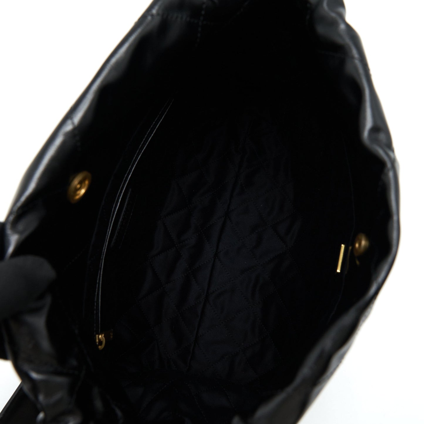 Chanel small 22 Bag black with
