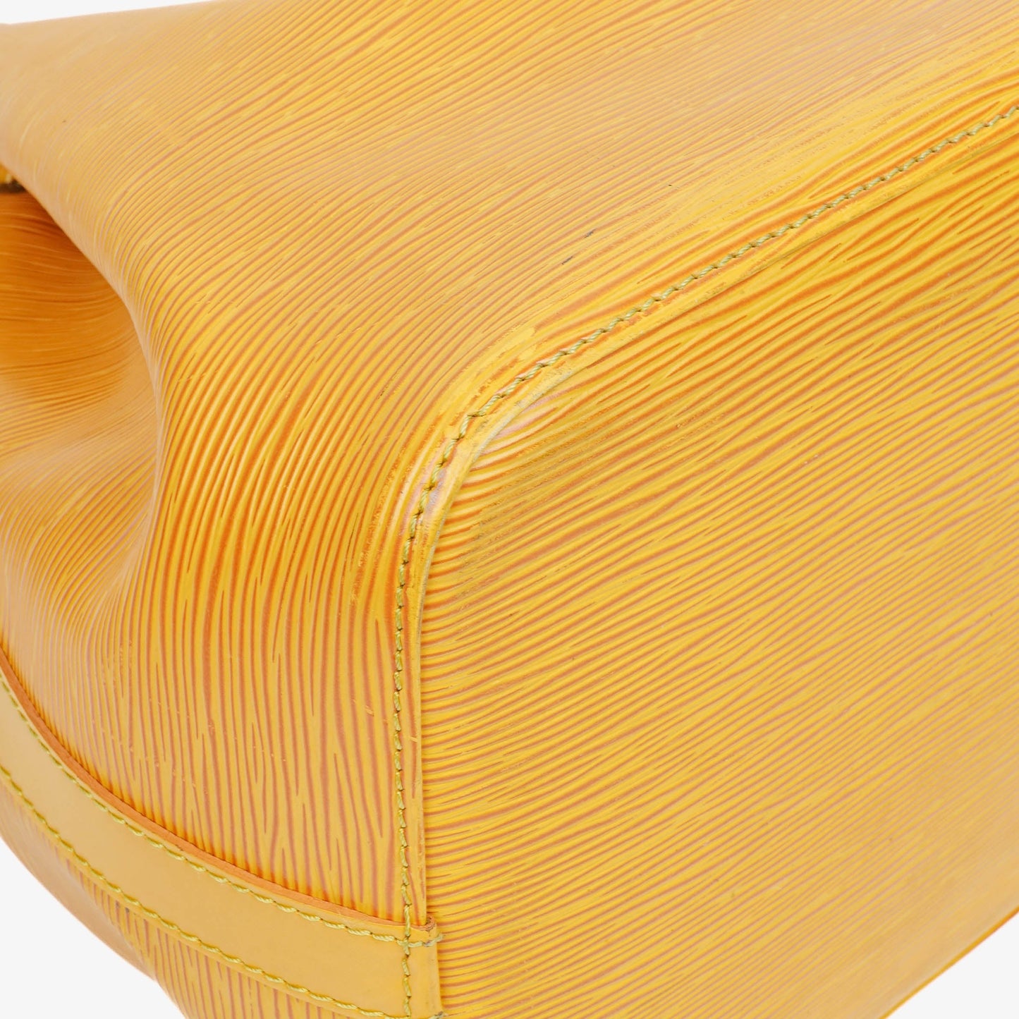 Louis Vuitton Petit Noe Yellow EPI Leather Shoulder Bag