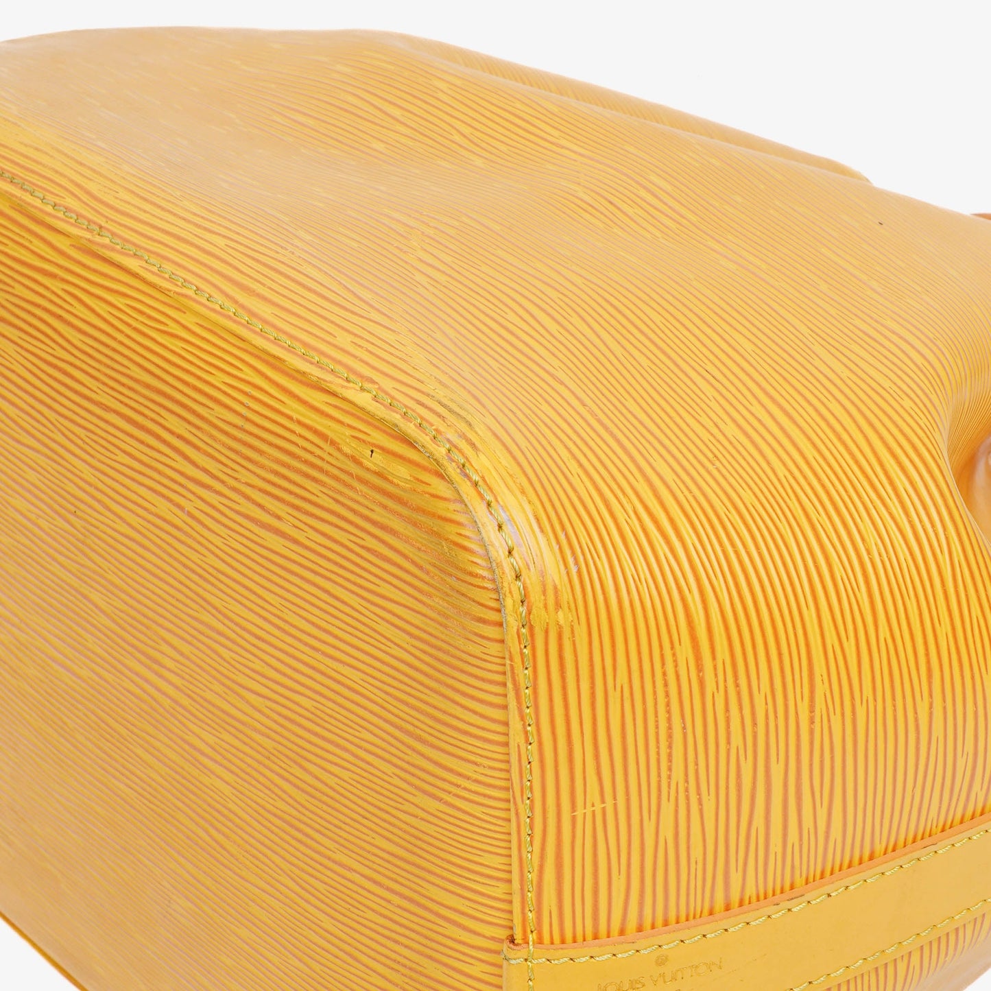 Louis Vuitton Petit Noe Yellow EPI Leather Shoulder Bag