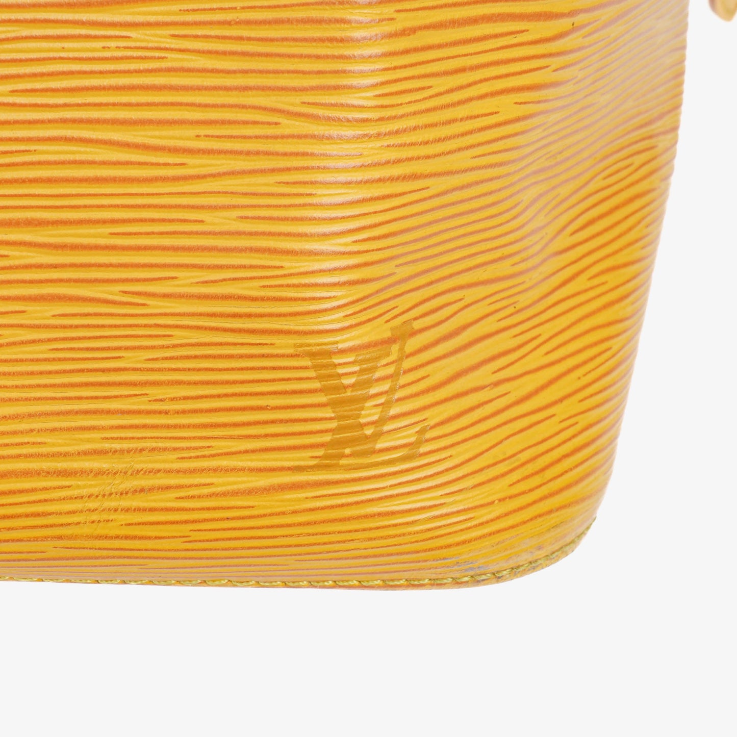 Louis Vuitton Petit Noe Yellow EPI Leather Shoulder Bag