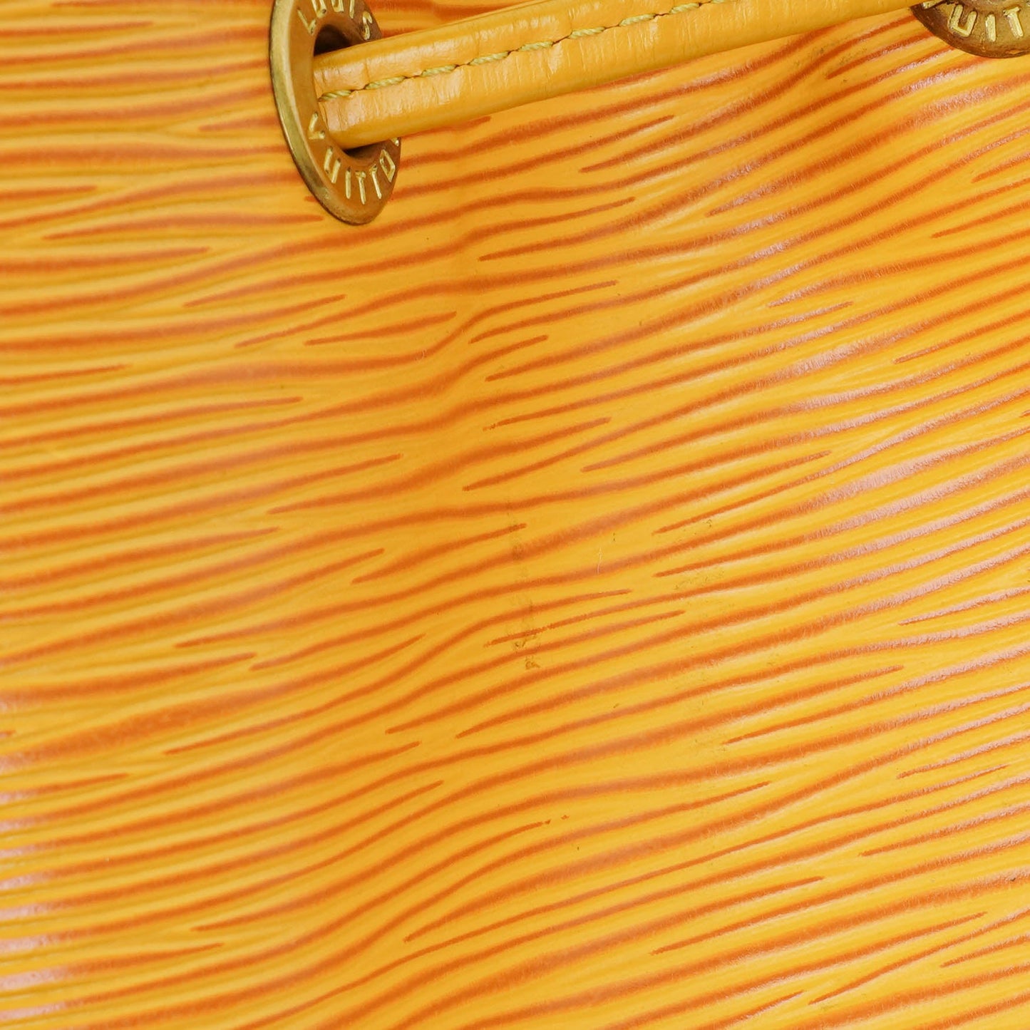 Louis Vuitton Petit Noe Yellow EPI Leather Shoulder Bag