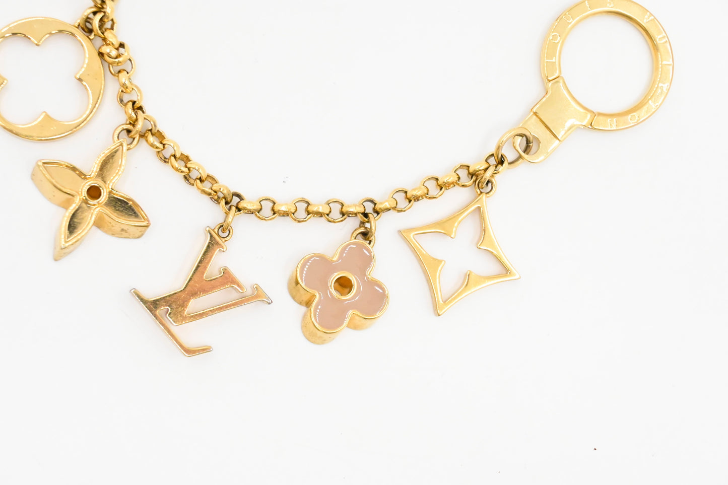 Louis Vuitton Fleur de Monogram Bag Charm Chain