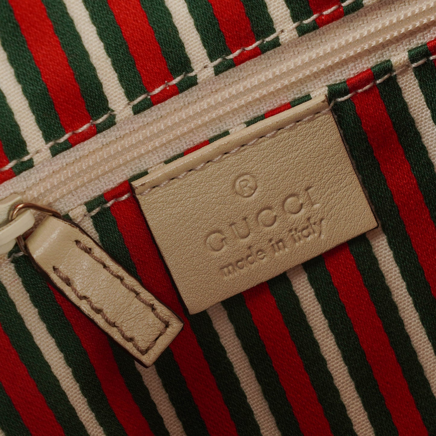 Gucci New Britt Beige Monogram Hobo Bag