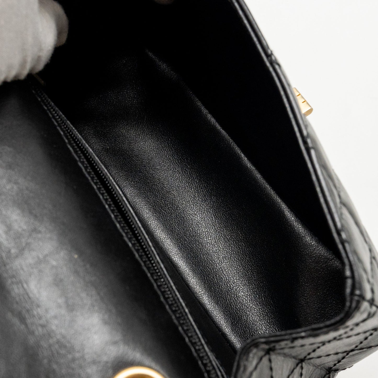 Chanel Mini 2.55 Reissue Aged Calfskin Black