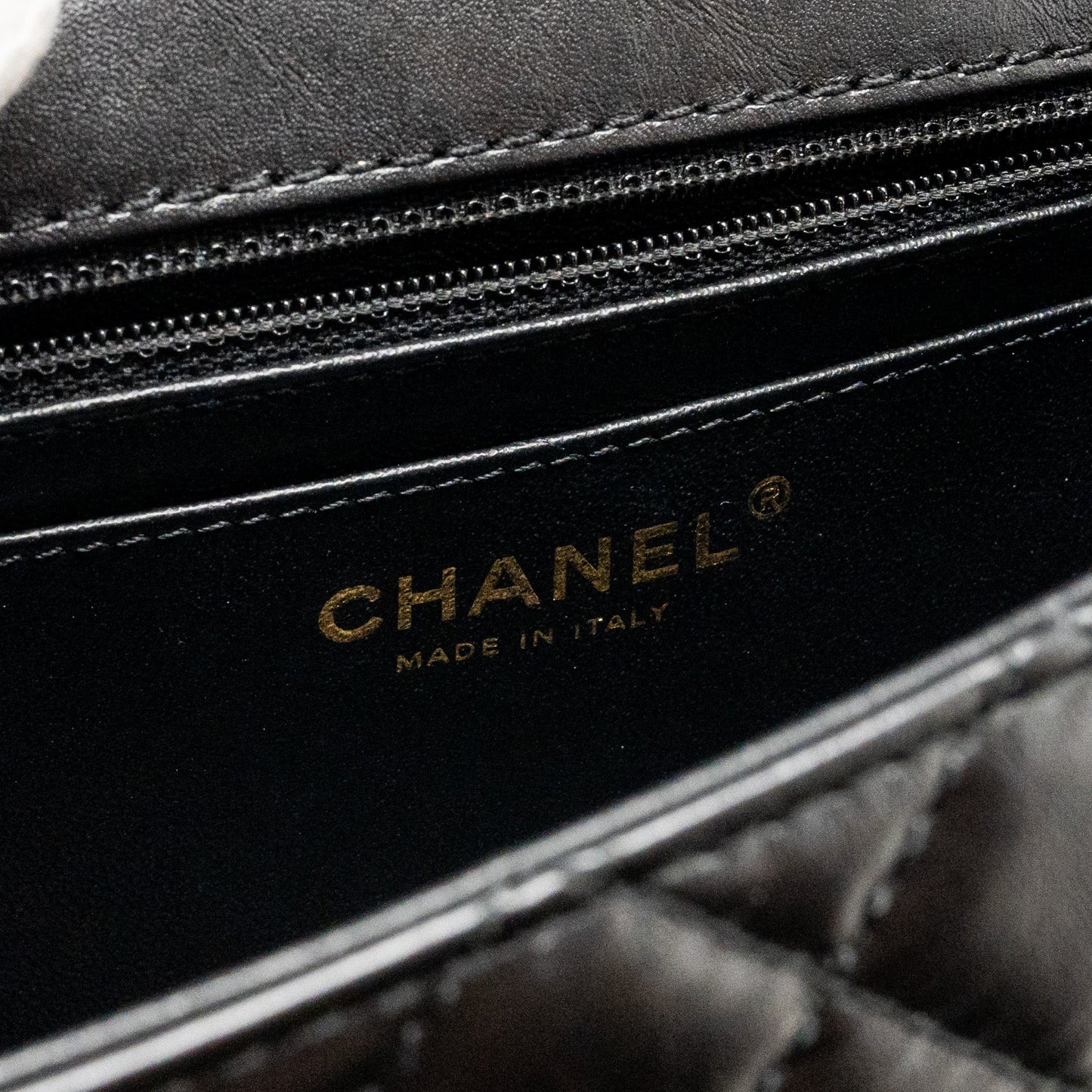 Chanel Mini 2.55 Reissue Aged Calfskin Black