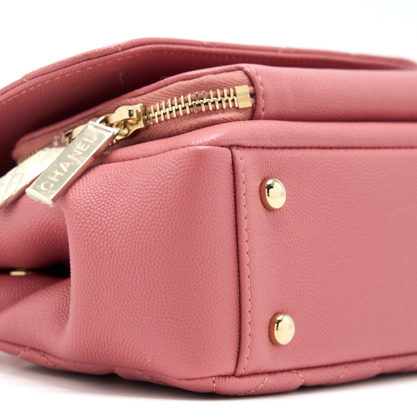 Chanel Small Business Affinity Caviar Pink L