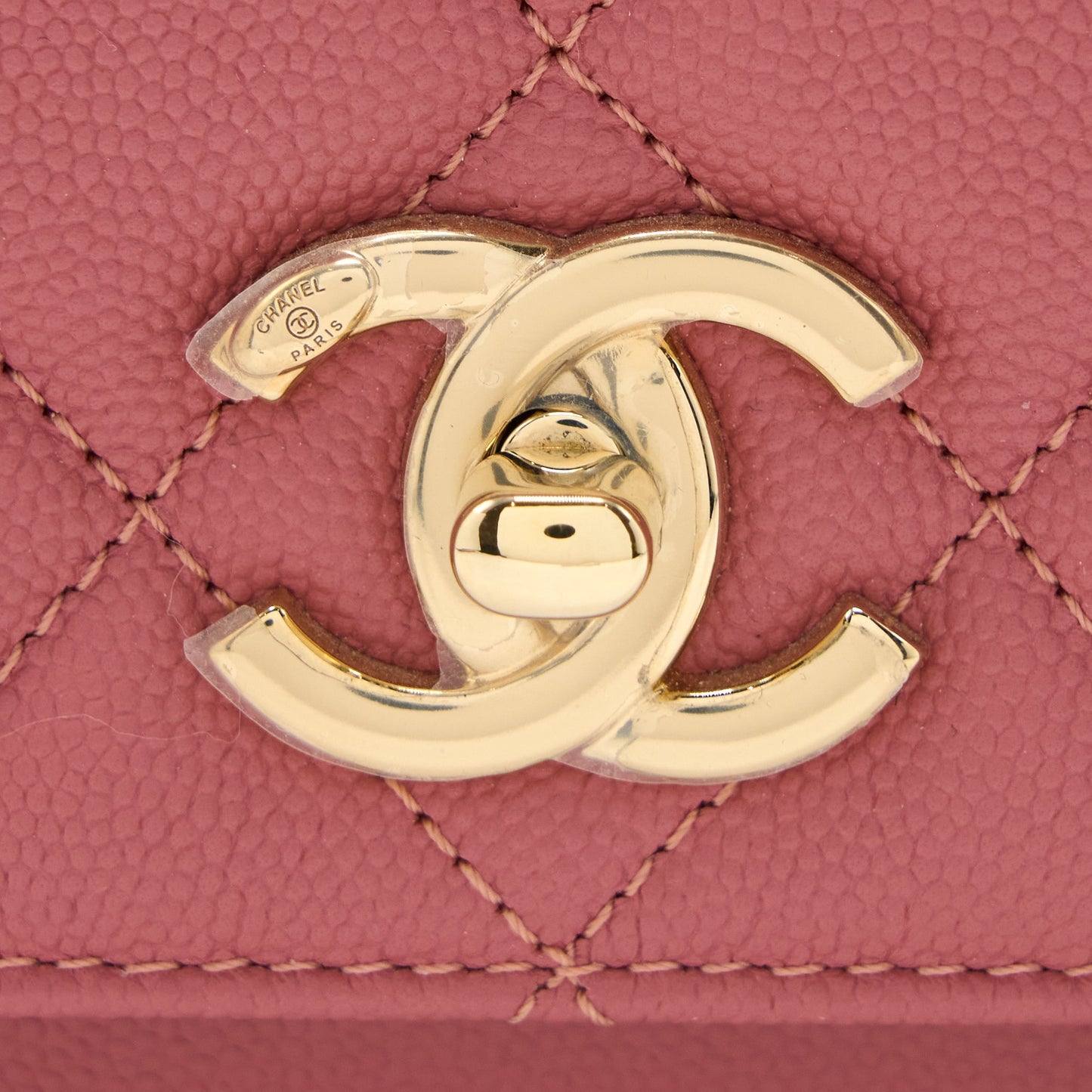 Chanel Small Business Affinity Caviar Pink L
