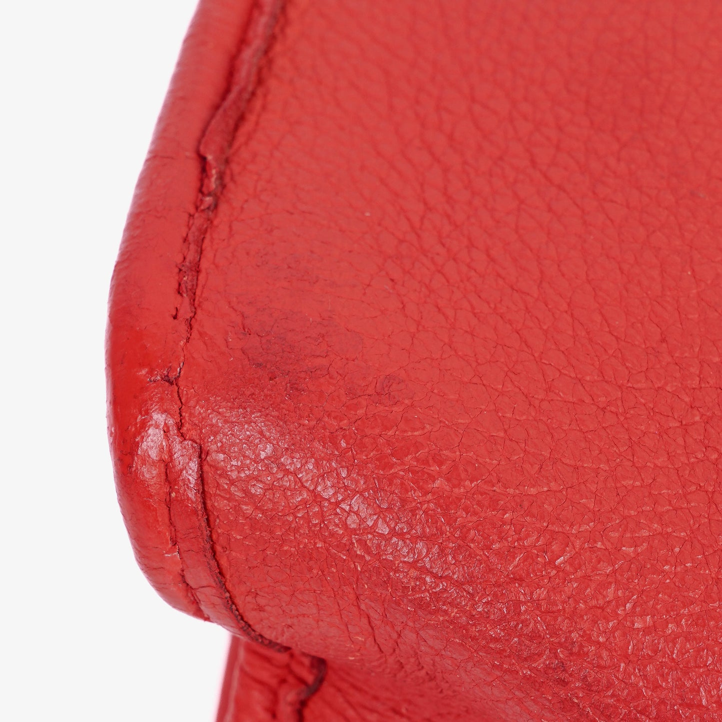 Gucci Jackie Bardot Red Leather Shoulder Bag