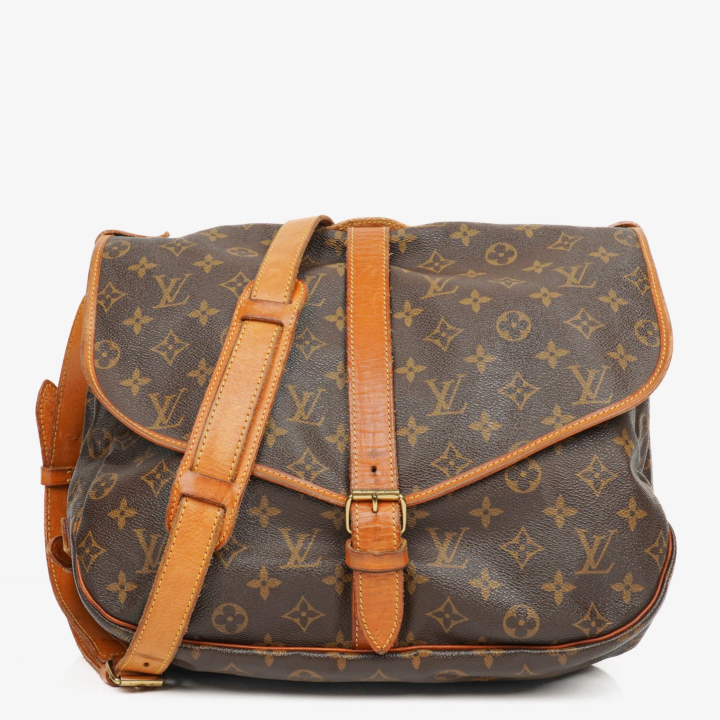 Louis Vuitton Saumur Monogram Canvas 35 Bag