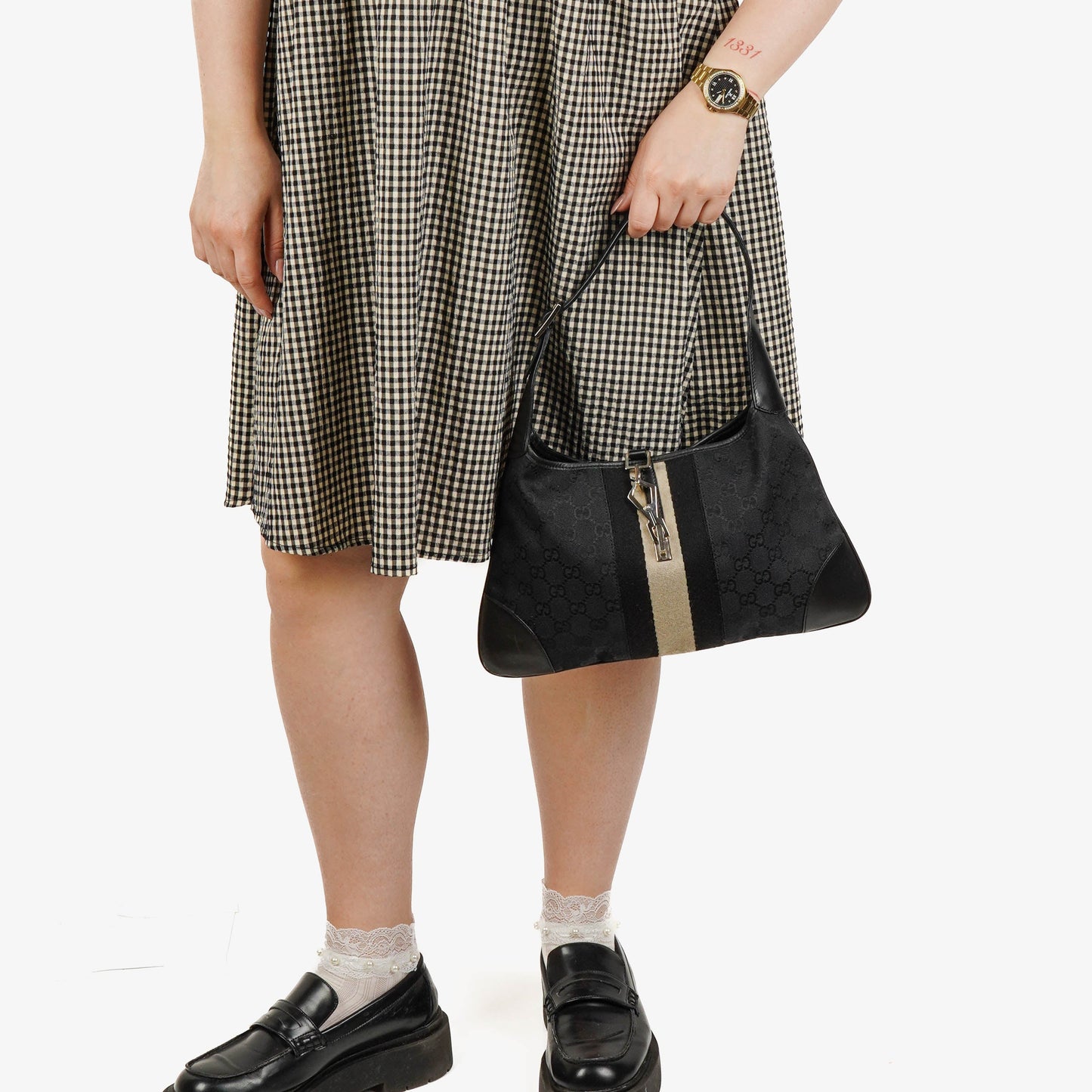 Gucci GG Canvas Jackie Bag