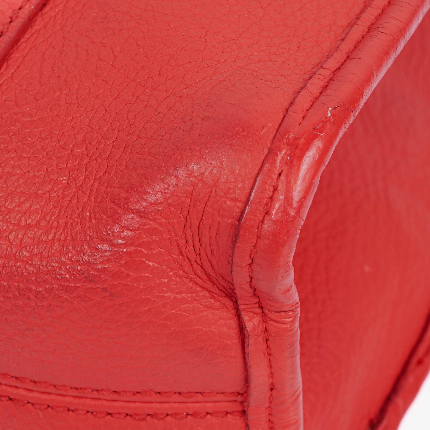 Gucci Jackie Bardot Red Leather Shoulder Bag