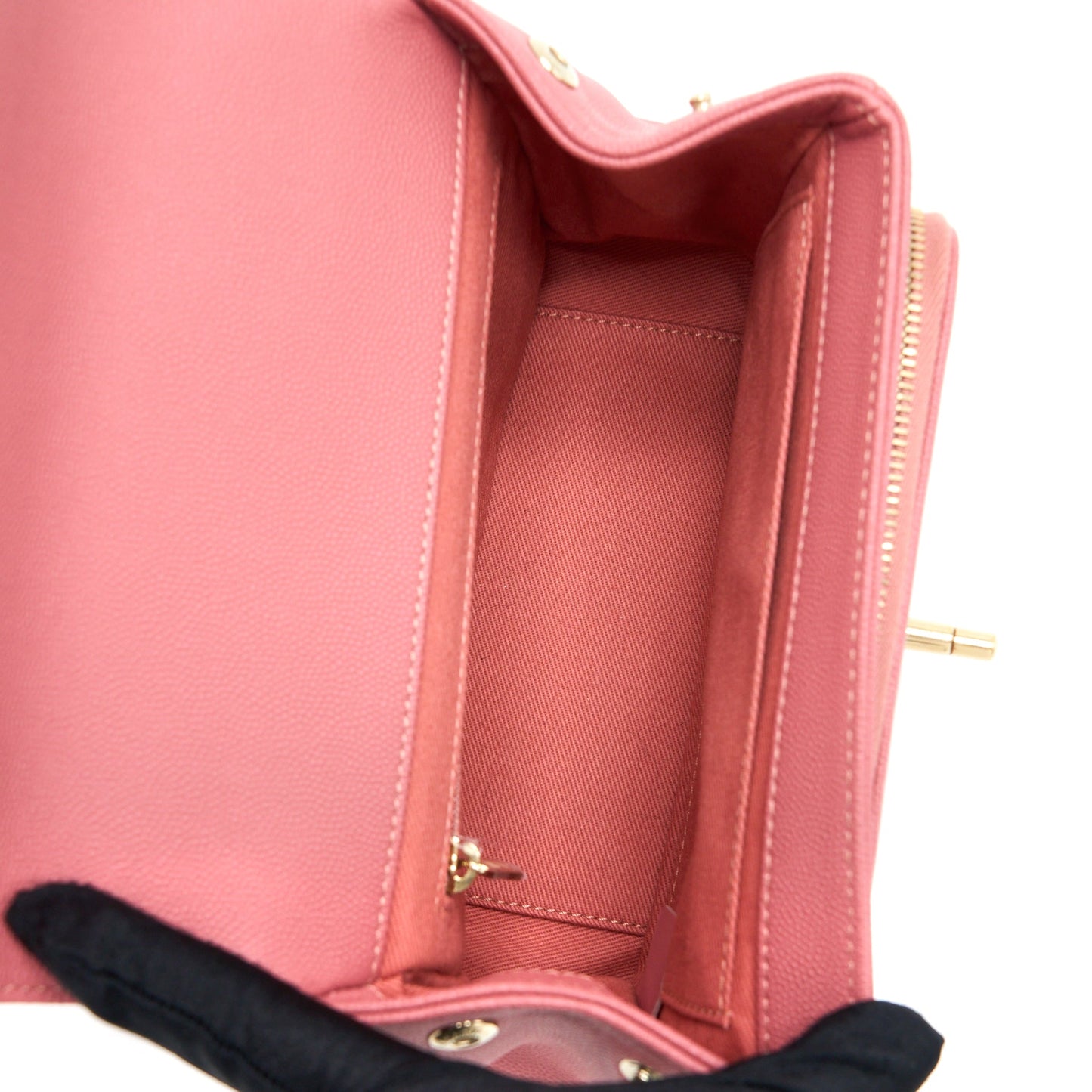 Chanel Small Business Affinity Caviar Pink L