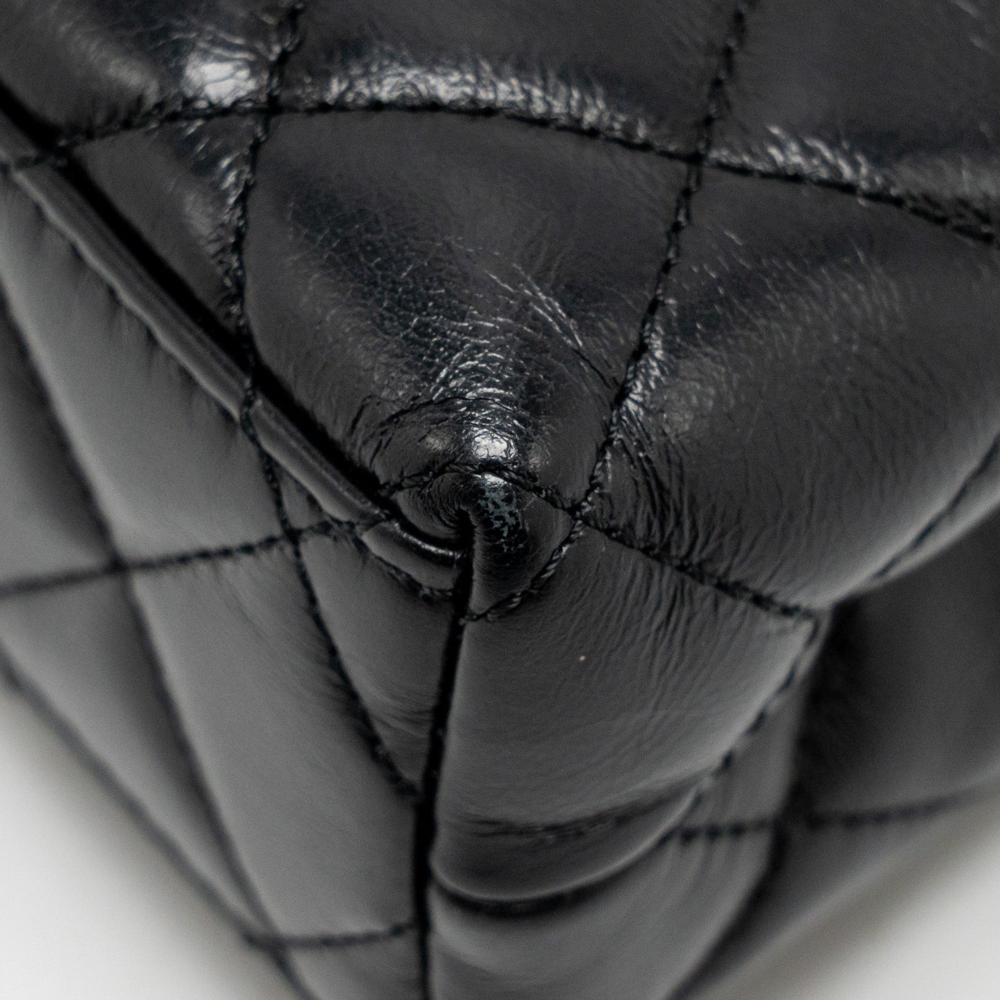 Chanel Mini Kelly Shopping Tote Bag Calfskin black  (microchip)