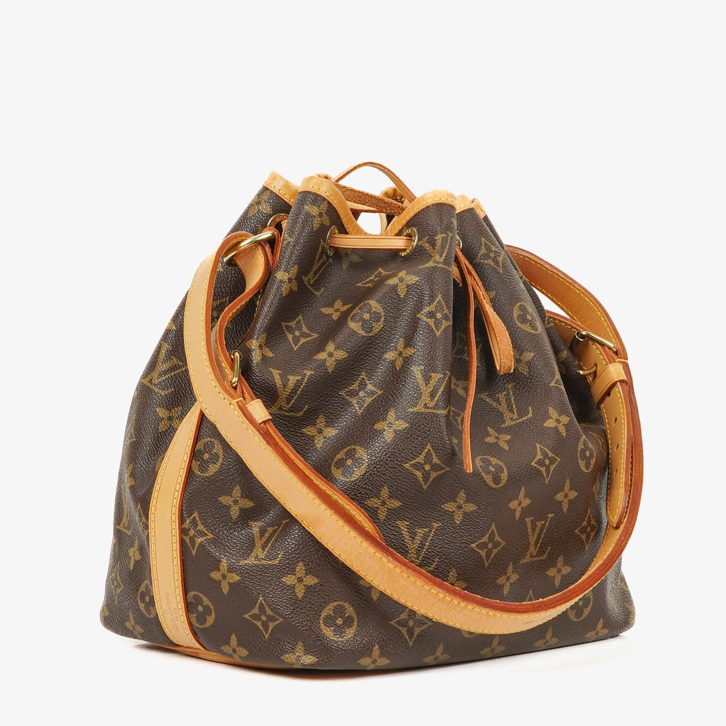 Louis Vuitton Petit Noe Monogram Canvas Shoulder Bag